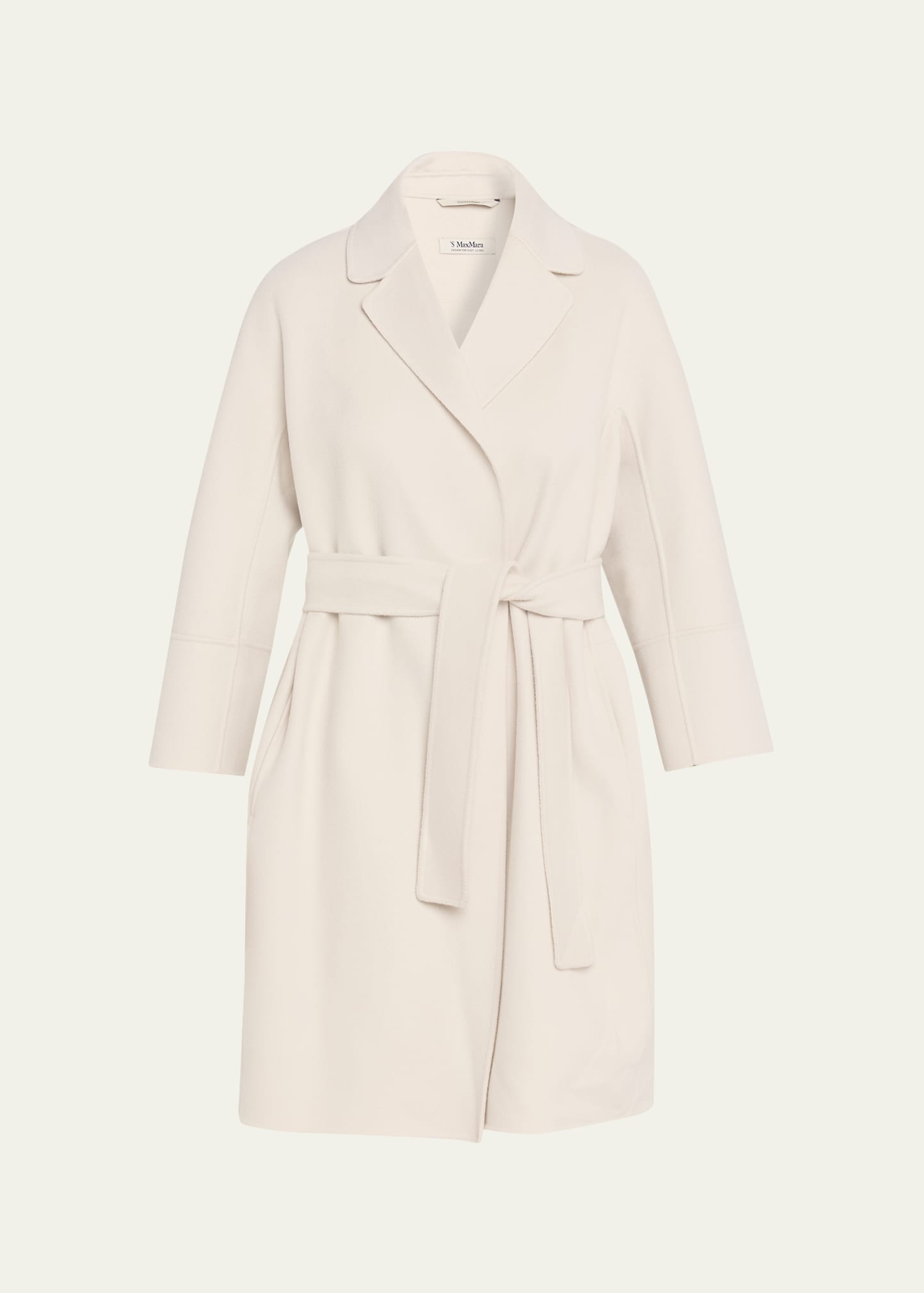 Max Mara Arona Wool Wrap Coat - Bergdorf Goodman