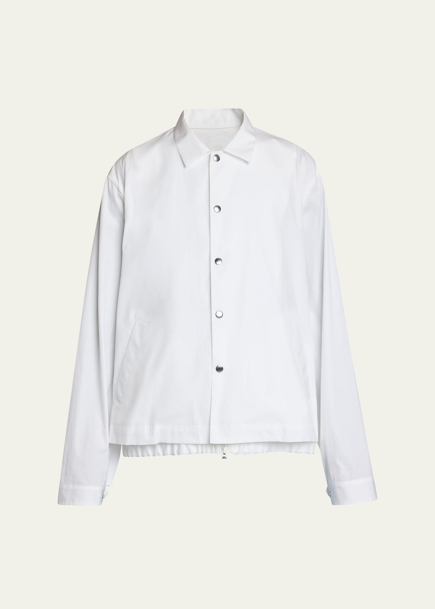 SACAI Men's Cotton Poplin Shirt Jacket - Bergdorf Goodman