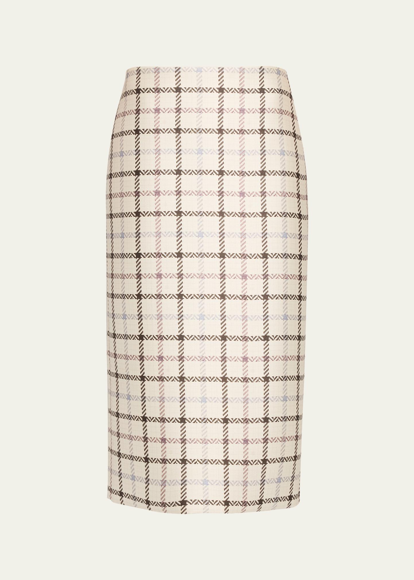 Brandon Maxwell The Mercer Bonde Pencil Skirt - Bergdorf Goodman