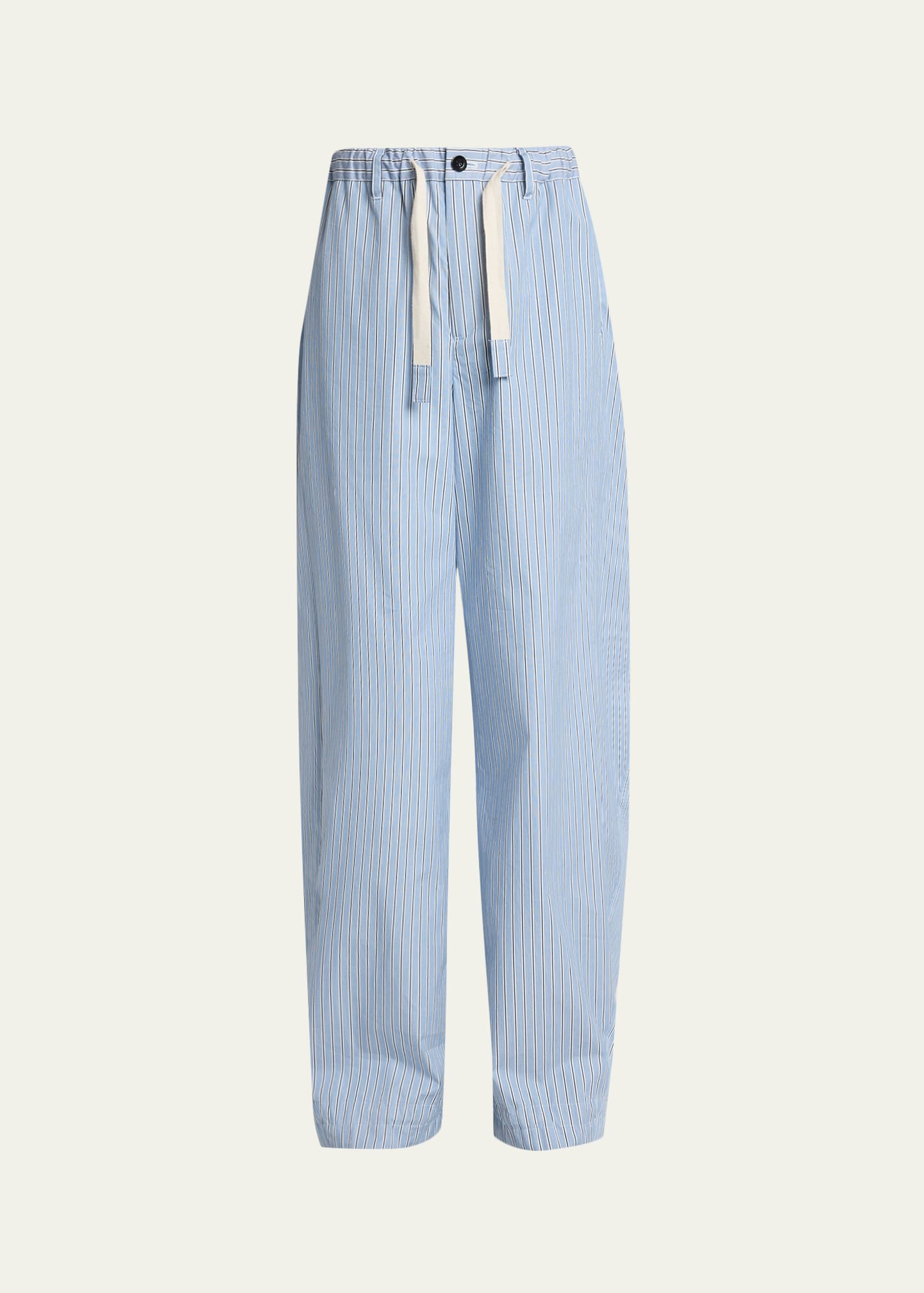 サルセーション Close fitting pants ライトブルー XS SACAI Men's Striped Drawstring Pants - Bergdorf Goodman
