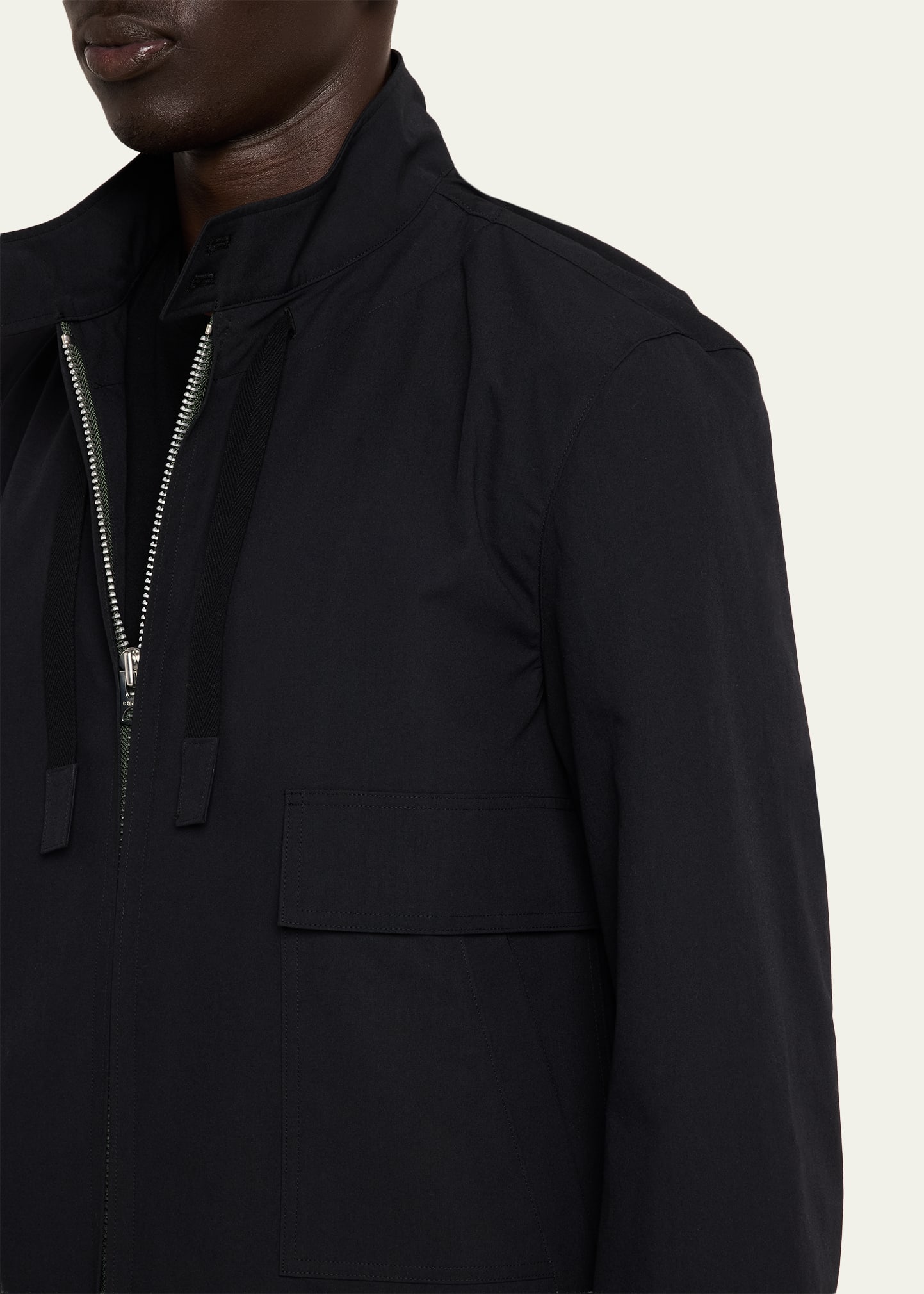 SACAI Men's Nylon Flap-Pocket Jacket - Bergdorf Goodman