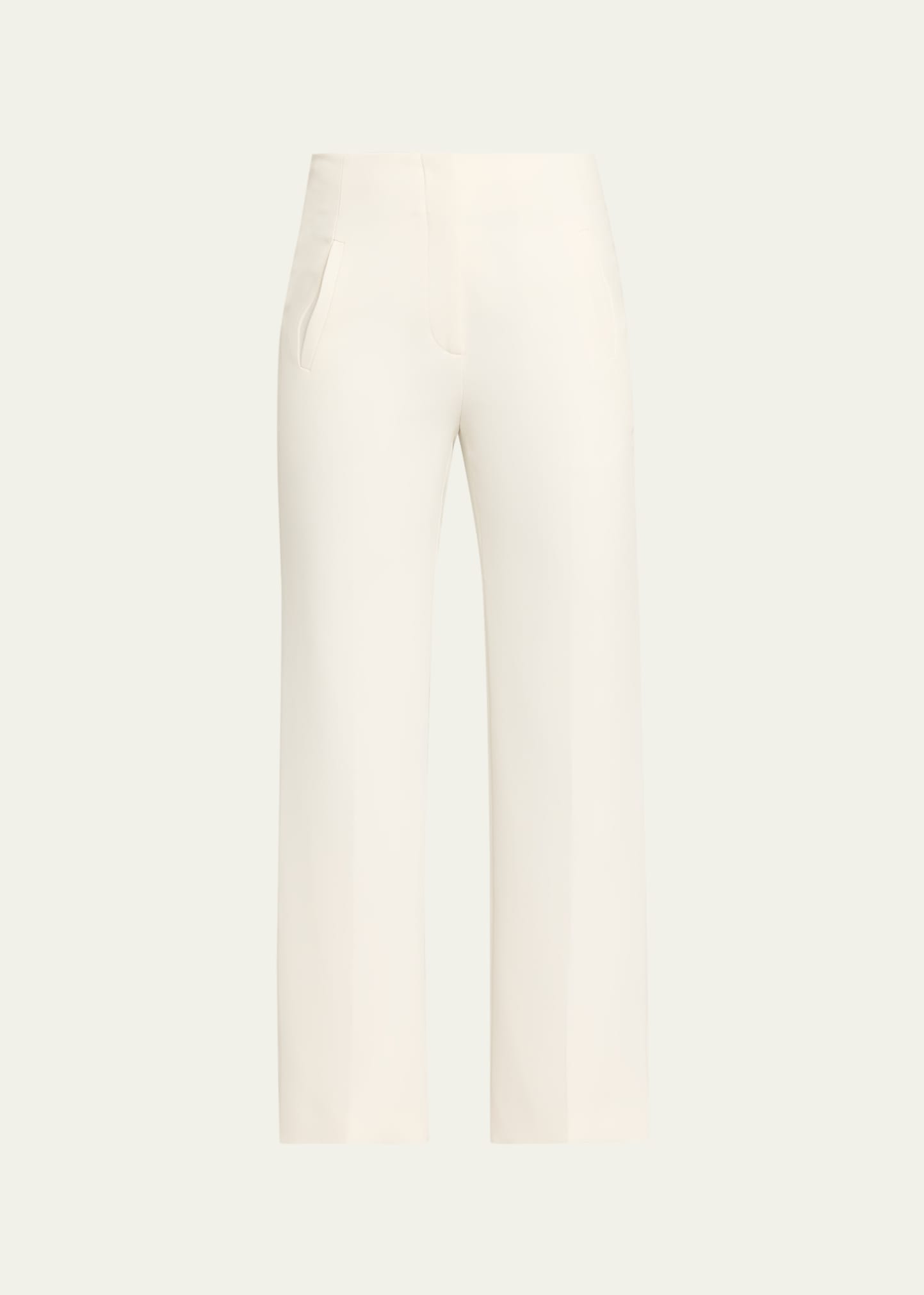 ユ*ケ様 新品 HYEON ヘヨン blossom pants ホワイト Veronica Beard Carys Cropped Straight-Leg Pants - Bergdorf Goodman