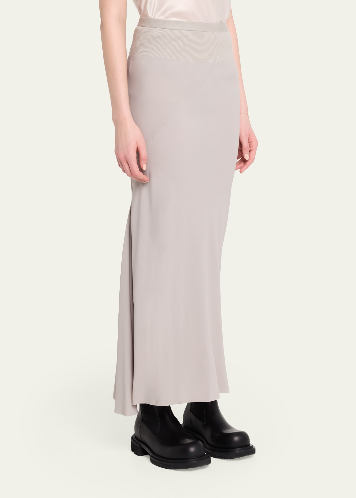 Rick Owens Silk Bias Midi Skirt - Bergdorf Goodman