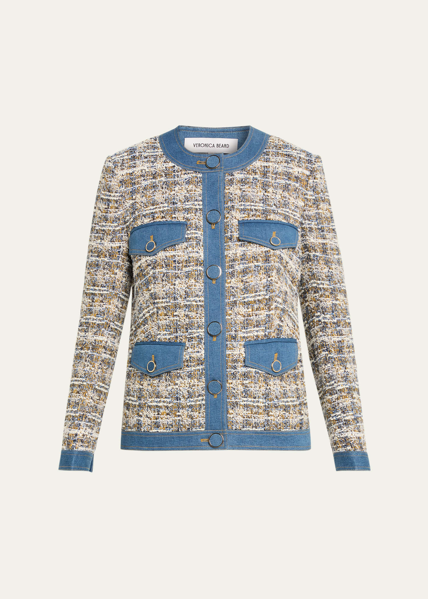 Veronica Beard Ainslie Tailored Tweed Jacket - Bergdorf Goodman