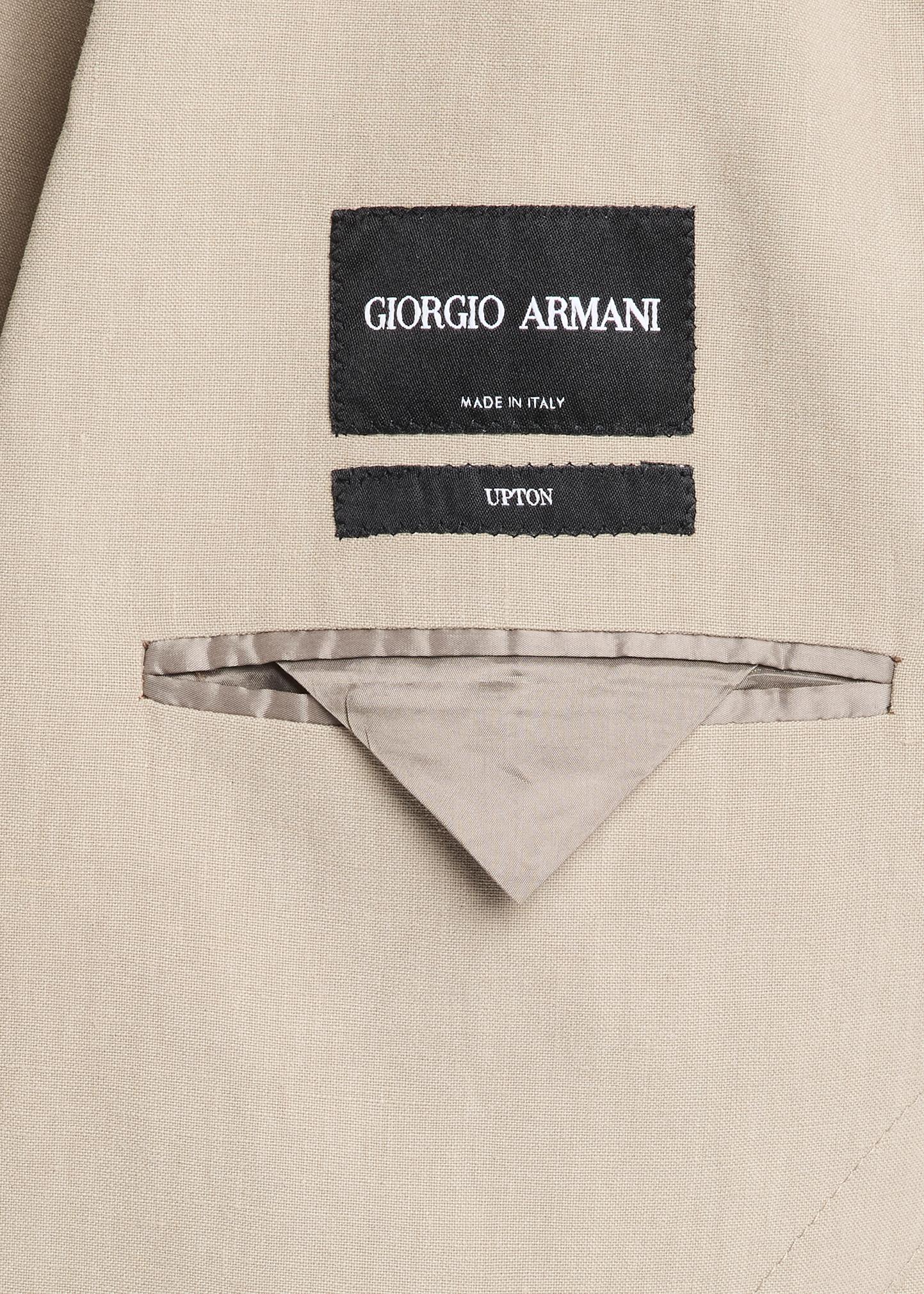 Giorgio Armani Linen Single-Breasted Jacket - Bergdorf Goodman