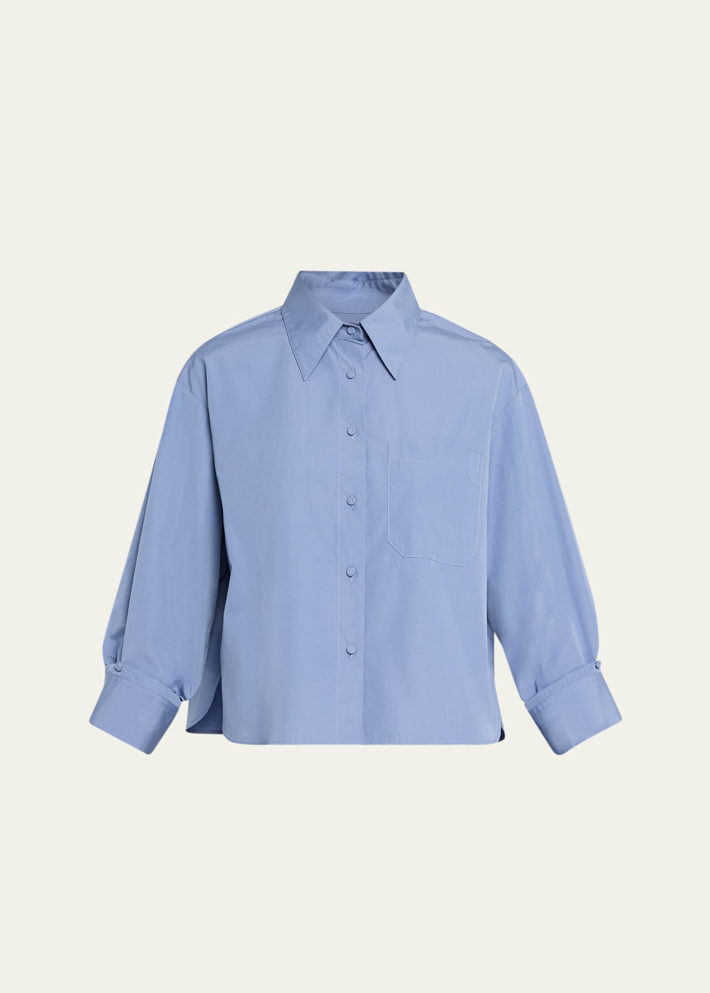 TWP J.D. Shirt in Super Compact Poplin - Bergdorf Goodman