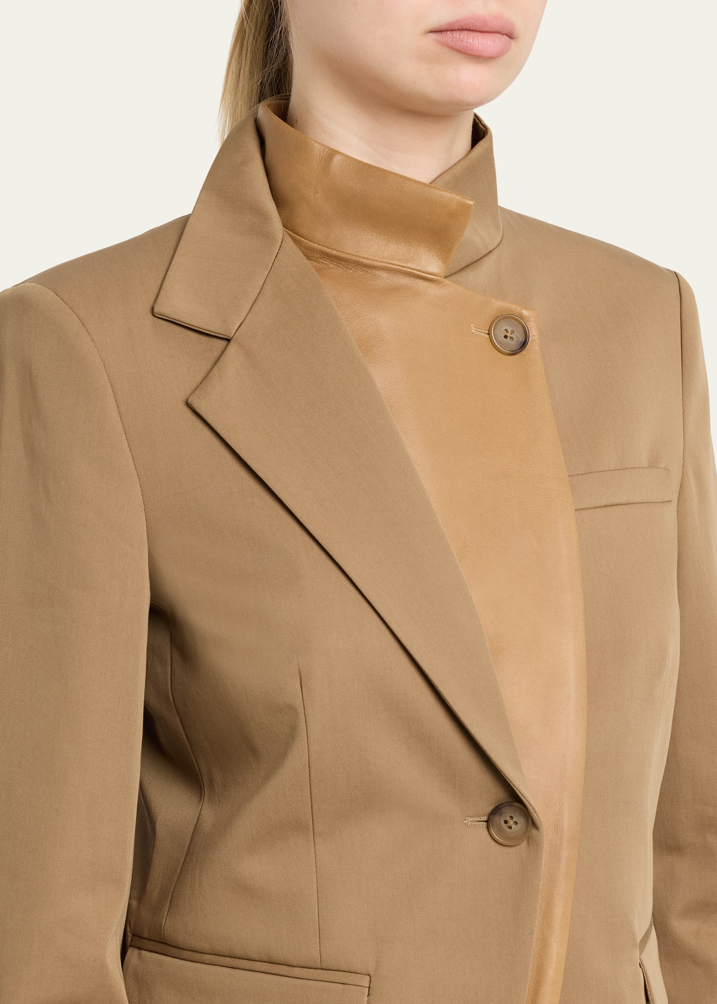 TWP The Double Take Blazer in Trench Chino Twill - Bergdorf Goodman