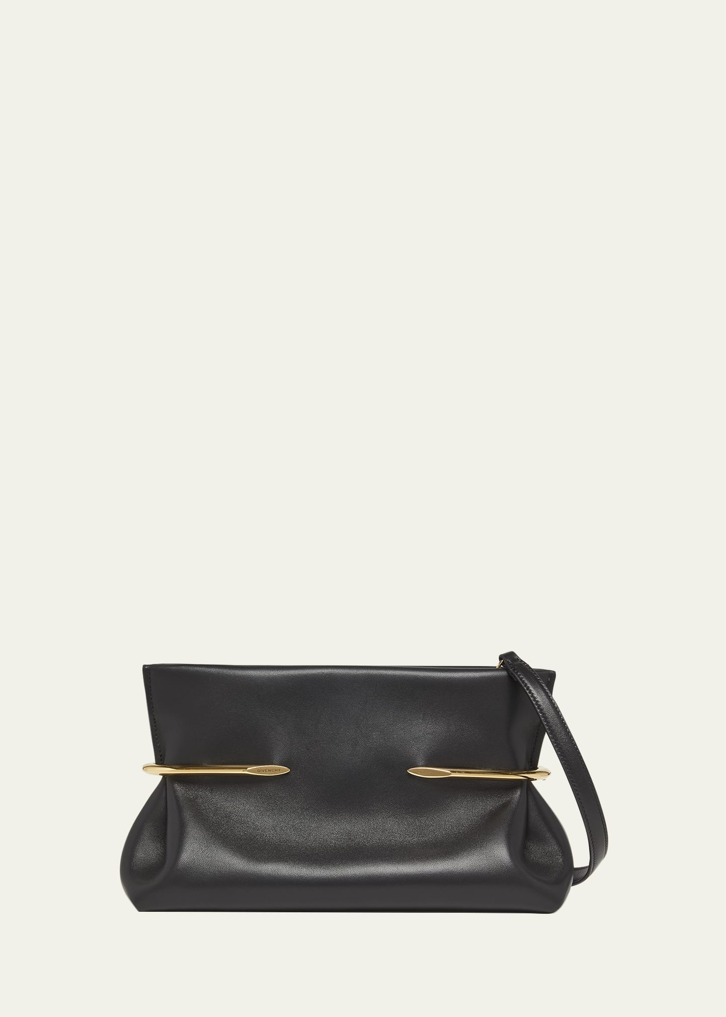 Givenchy Pinch Soft Leather Clutch Bag - Bergdorf Goodman