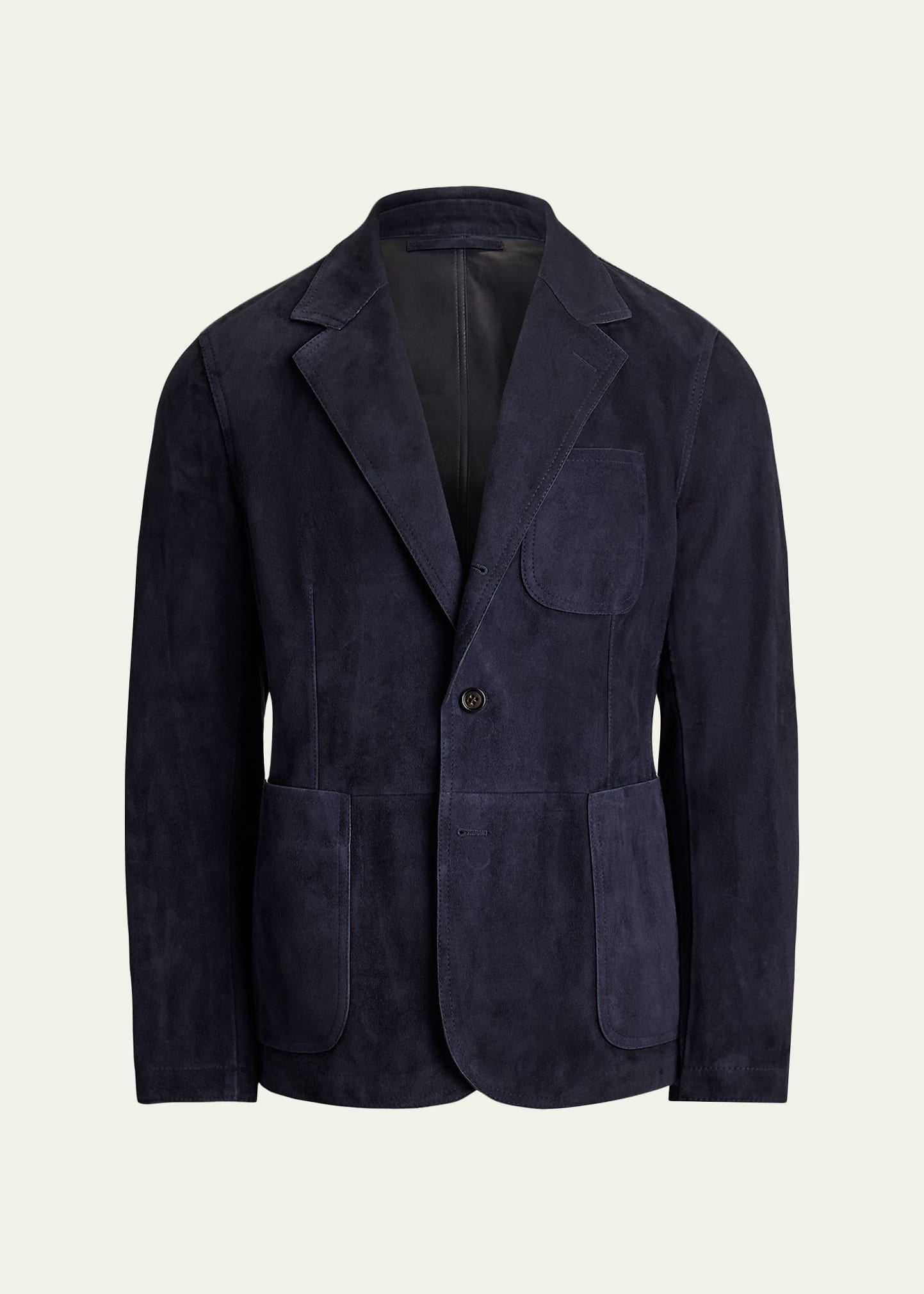 Ralph Lauren Purple Label Hand-Tailored Suede Sport Coat