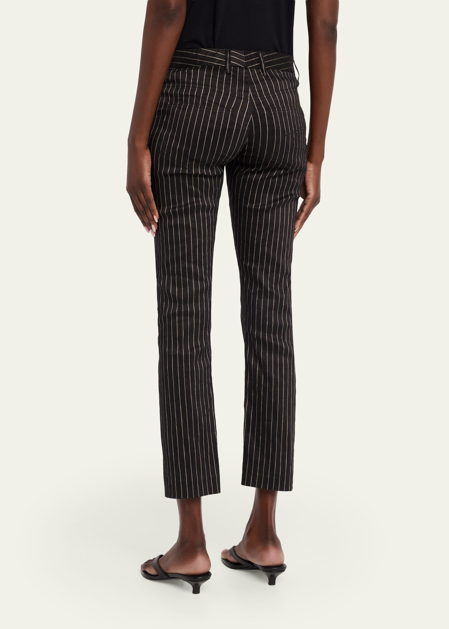 R13 Boy Straight Tailored Stripe Pants - Bergdorf Goodman