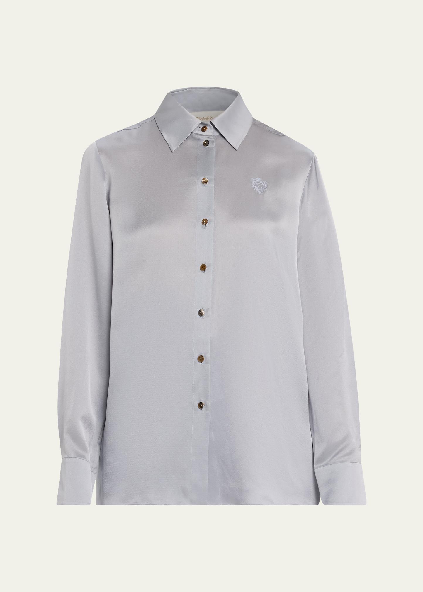 Zimmermann  Luna Satin Shirt