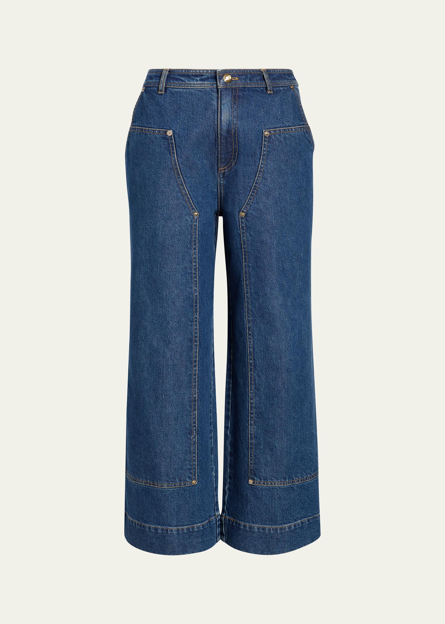 Cinq à Sept Ryker Wide-Leg Jeans - Bergdorf Goodman