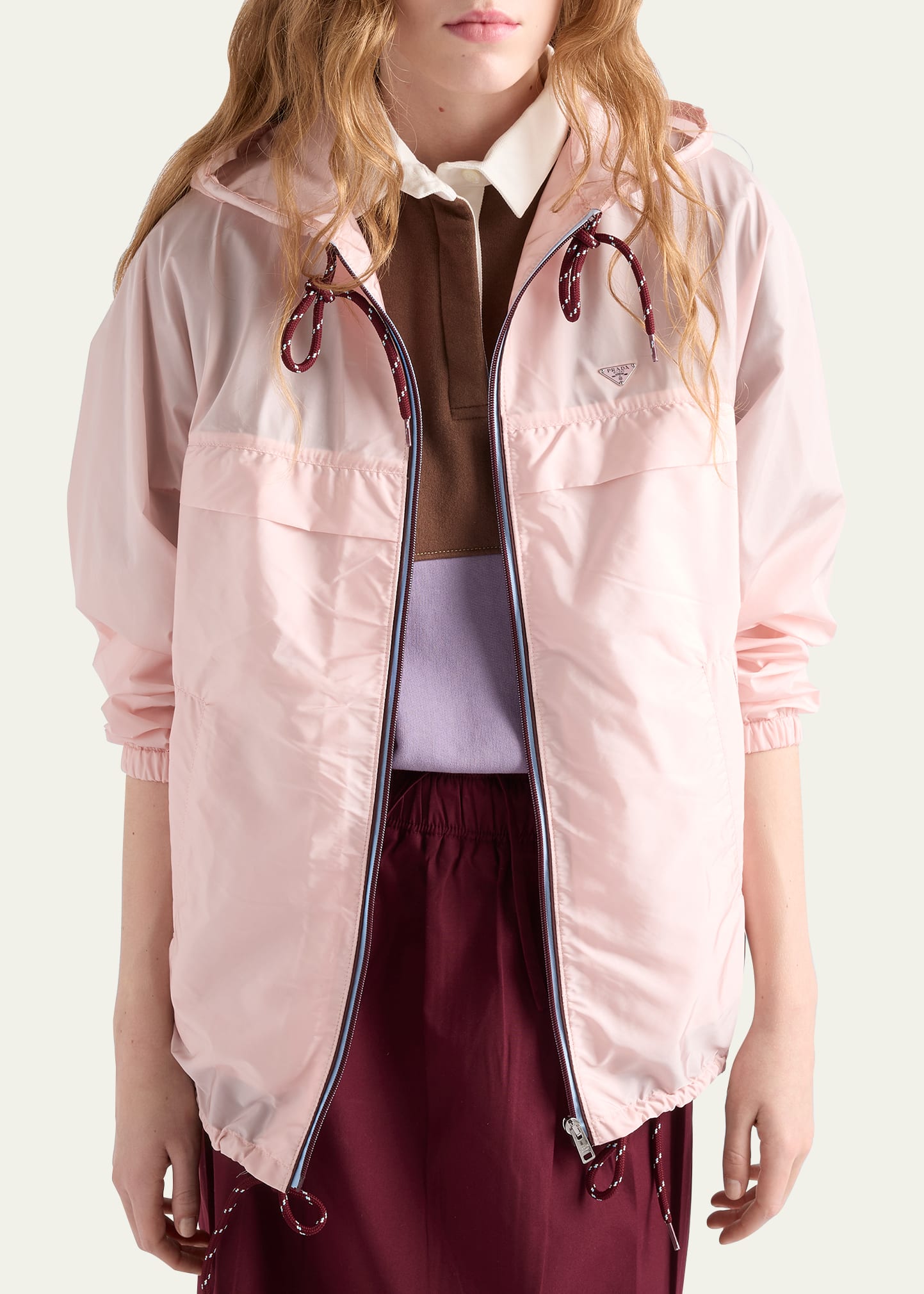 Prada Re-Nylon Zip-Up Jacket - Bergdorf Goodman