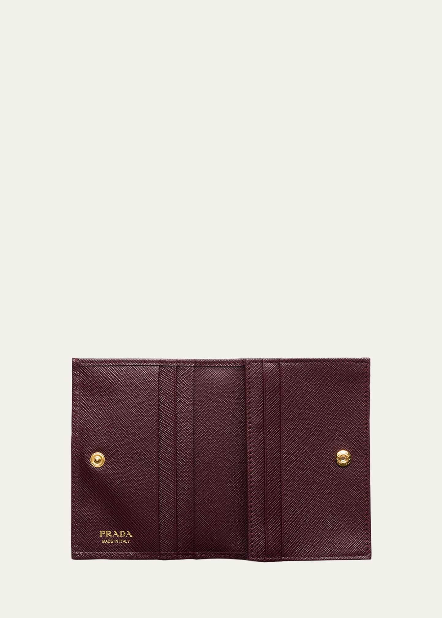 Prada Small Saffiano Leather Bifold Wallet - Bergdorf Goodman