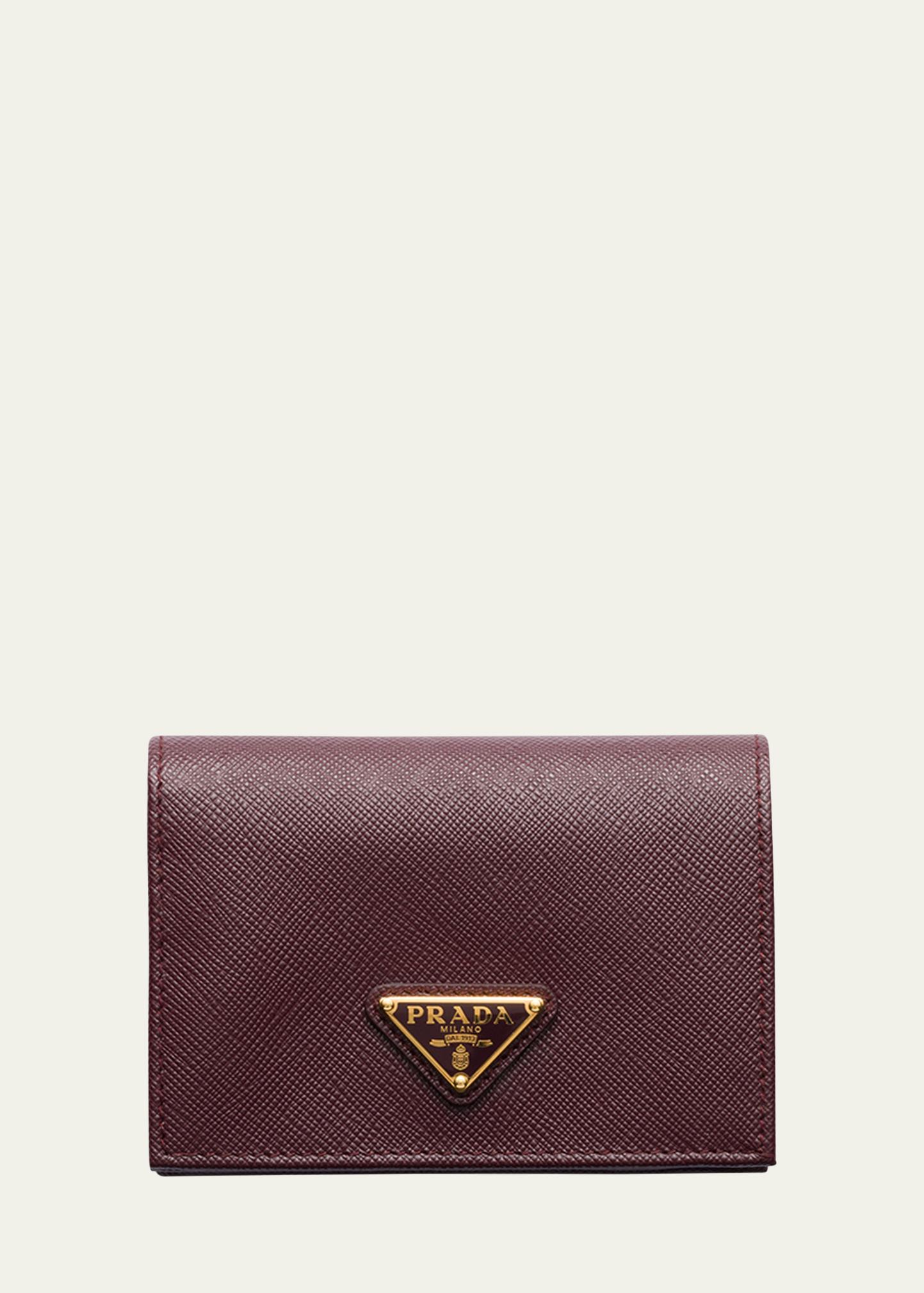 Prada Small Saffiano Leather Bifold Wallet - Bergdorf Goodman