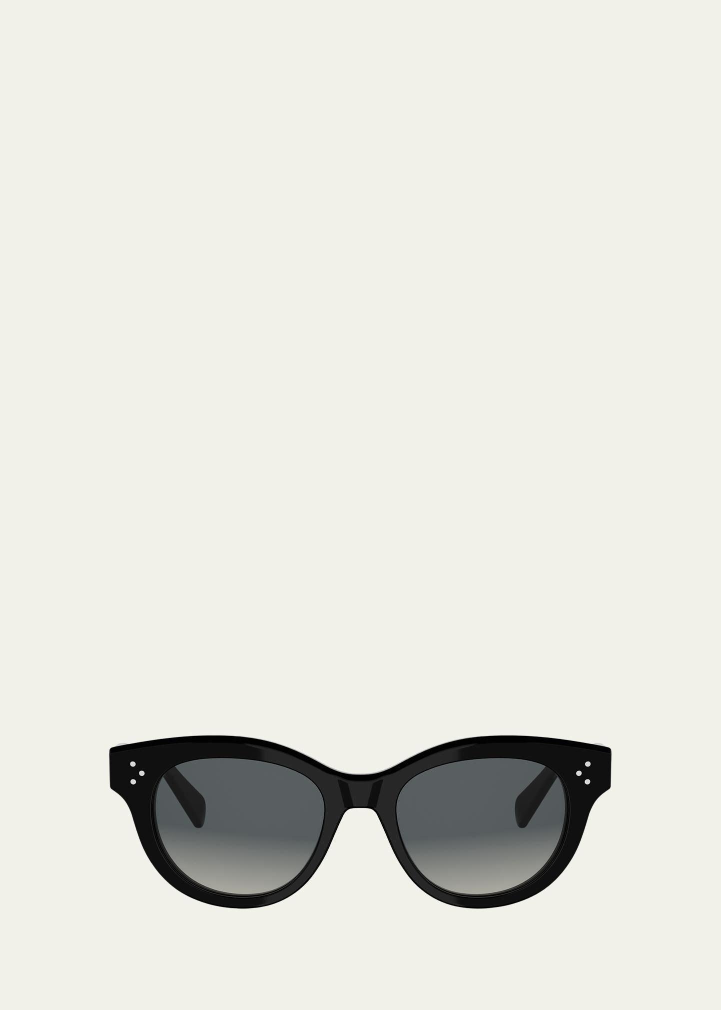 CELINE Celine 3 Dots 51mm Round Sunglasses - Bergdorf Goodman