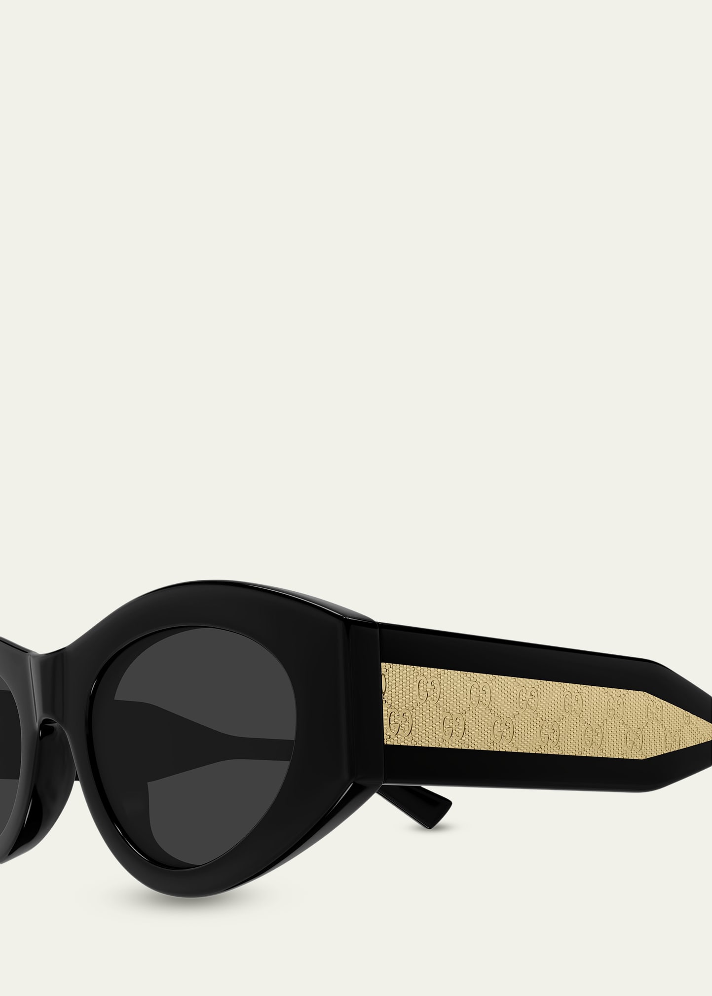 Gucci 52mm Acetate Oval Sunglasses - Bergdorf Goodman