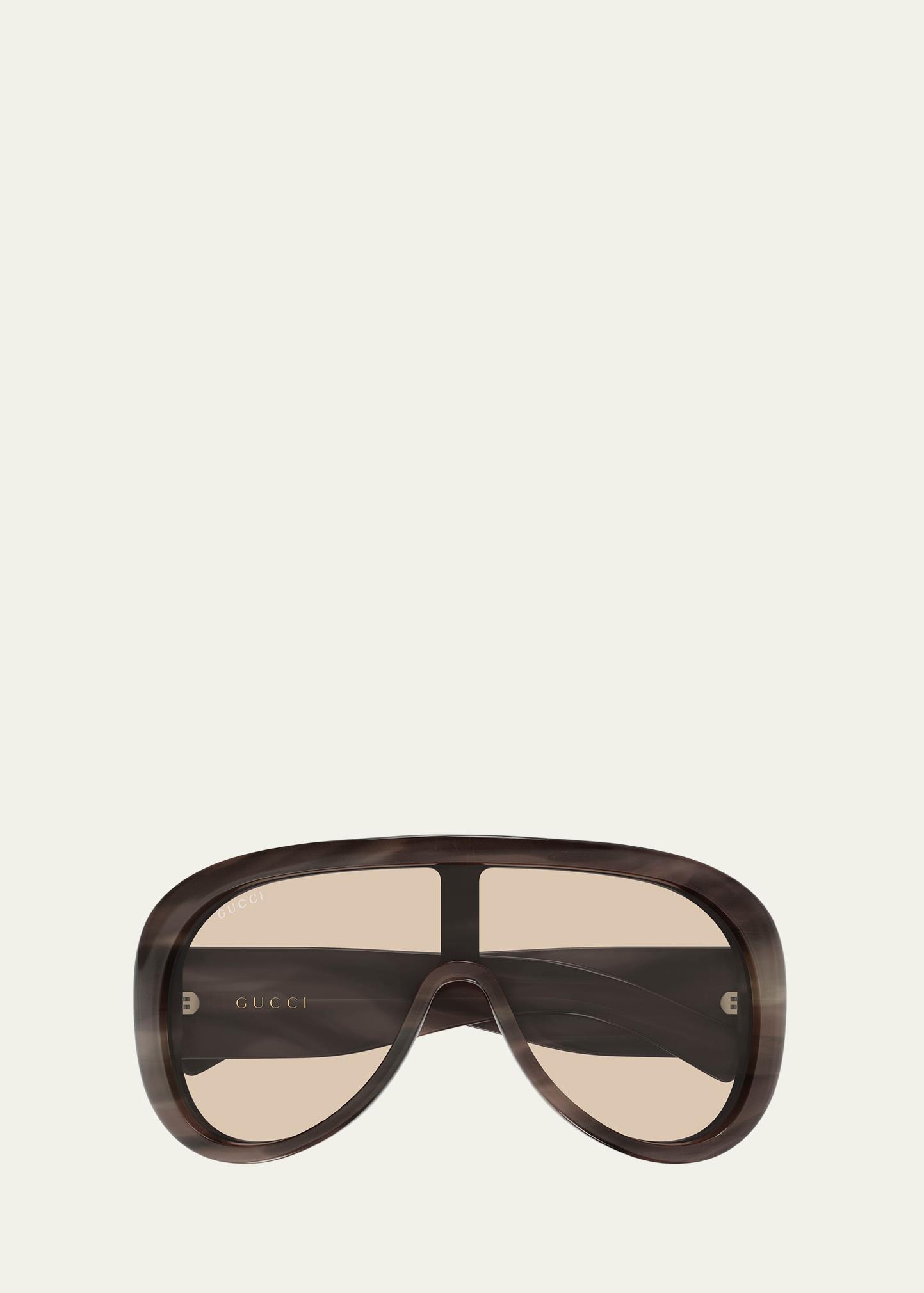 GUCCI サングラス GG 9509J #Y2K #ヴィンテージグッチ Gucci 99mm Acetate Rectangular Sunglasses - Bergdorf Goodman