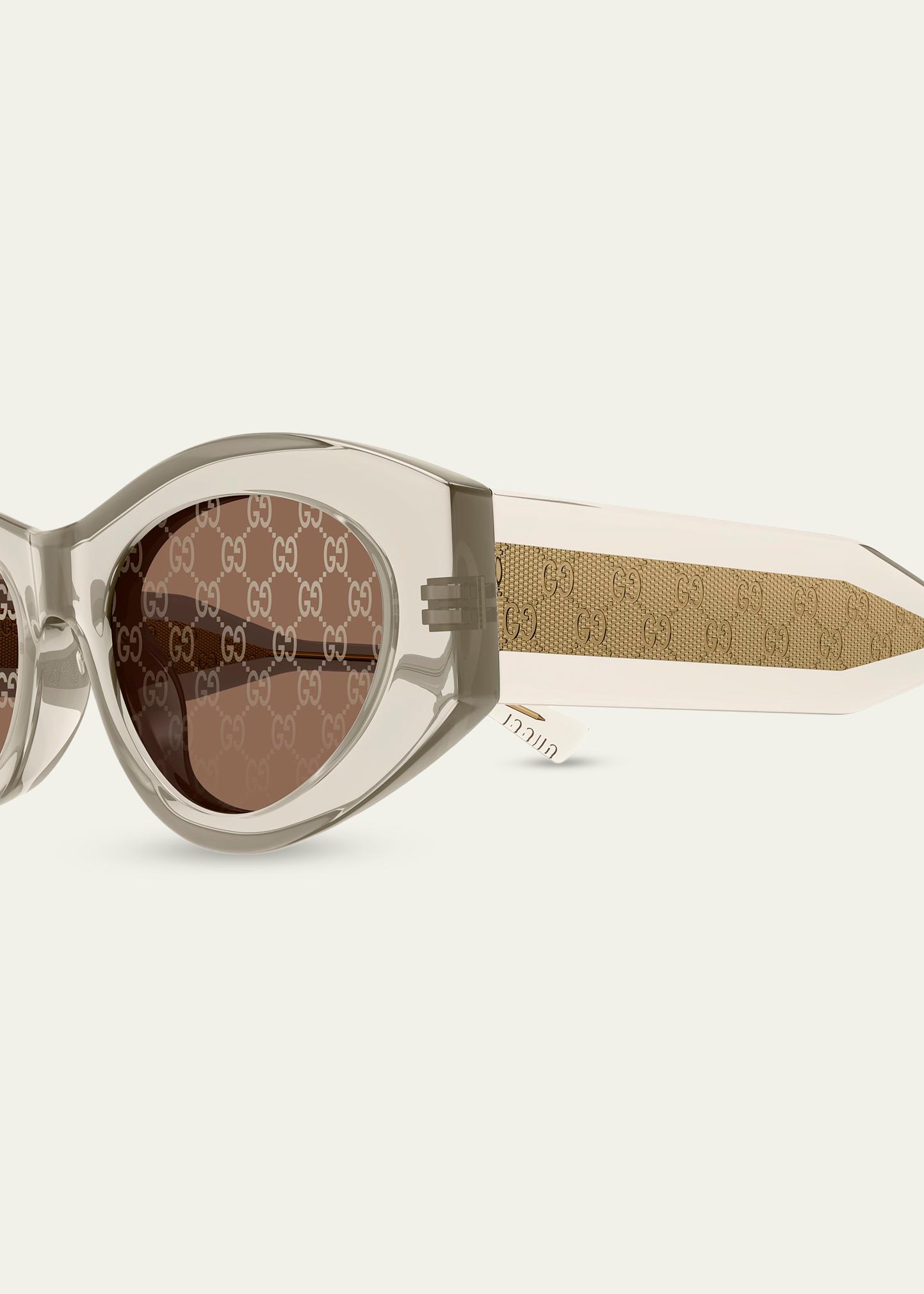 Gucci GG 52mm Cat-Eye Sunglasses - Bergdorf Goodman