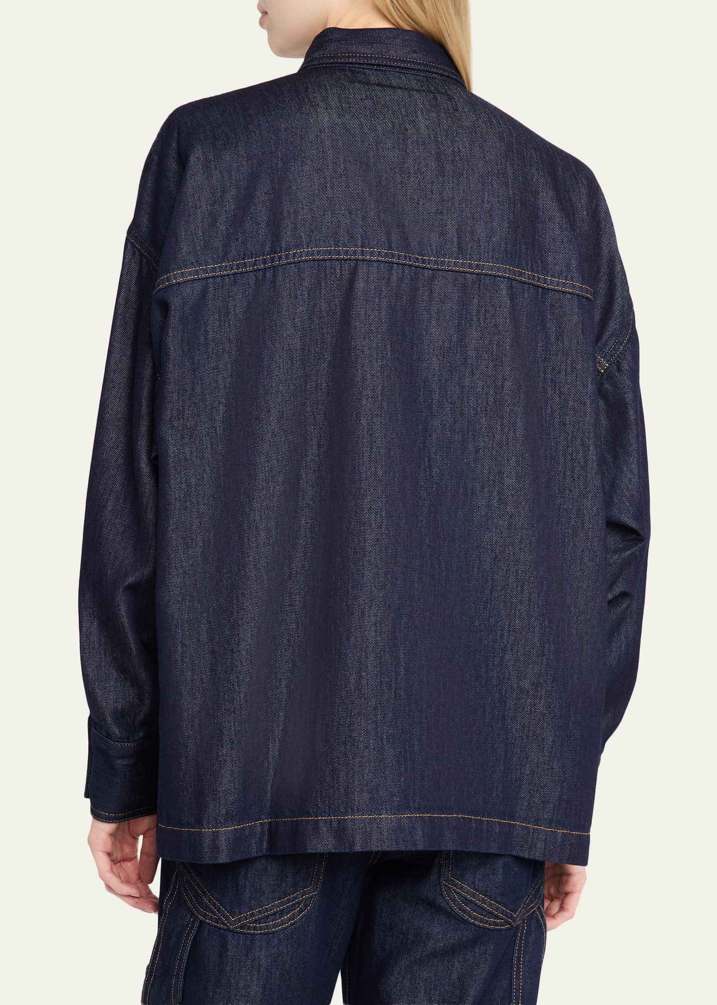 DARKPARK Jenny Tencel Denim Shirt - Bergdorf Goodman