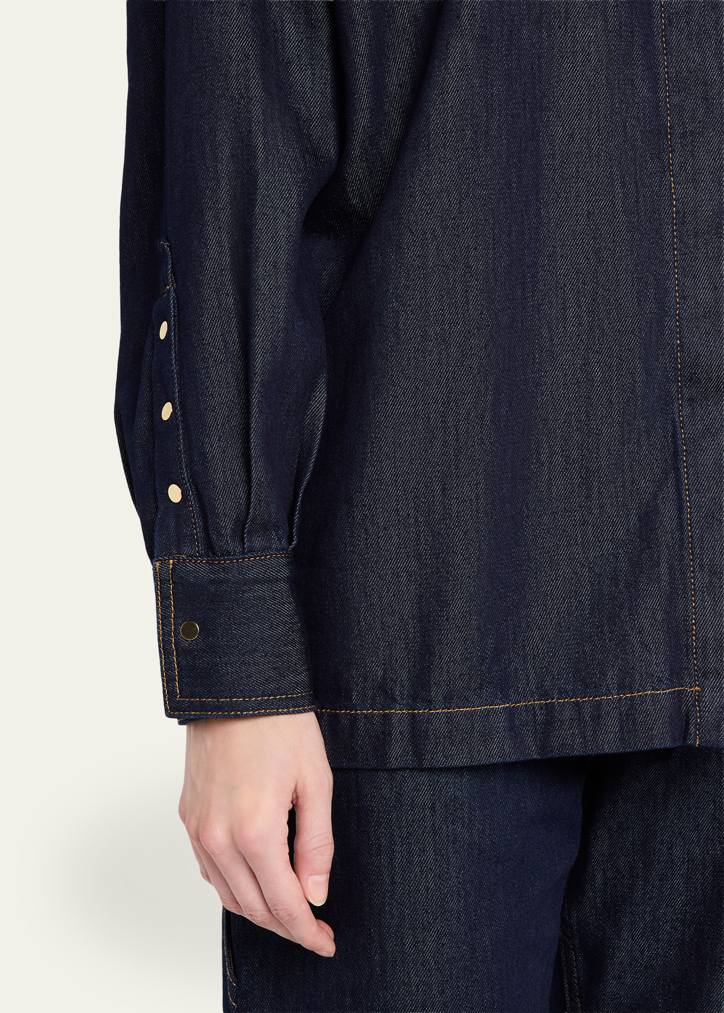 DARKPARK Jenny Tencel Denim Shirt - Bergdorf Goodman
