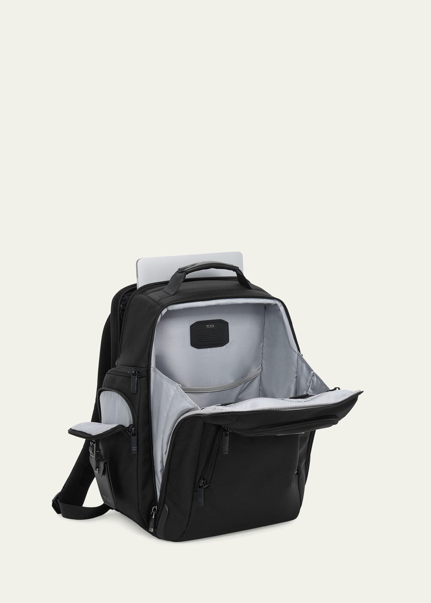 tumi alpha brief backpack - Pack - Men's and Women's Work and Travel Laptop with Padded Adjustable Strap - Fits Up to 15