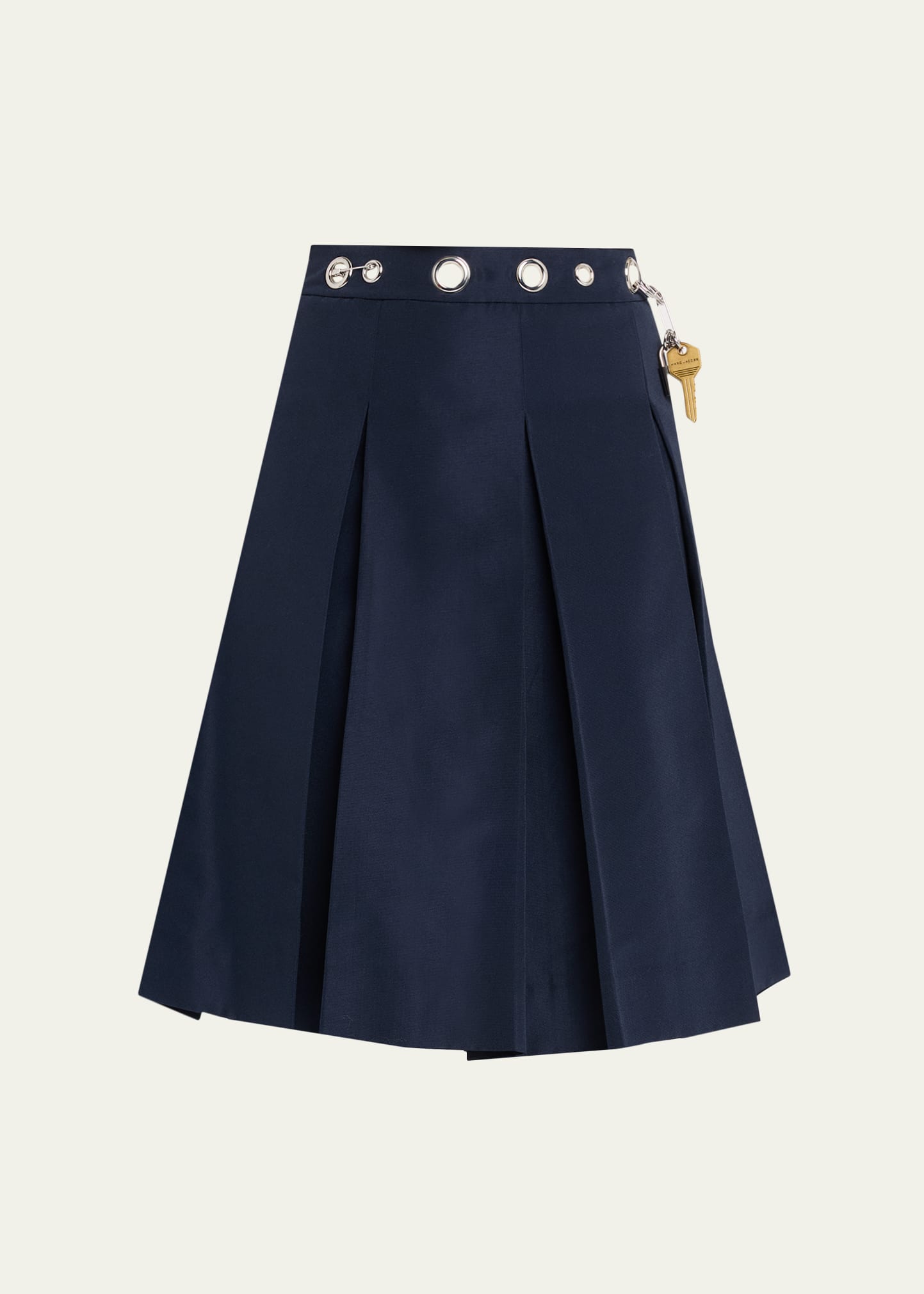 Marc Jacobs Safety Pin Pleated Skirt - Bergdorf Goodman