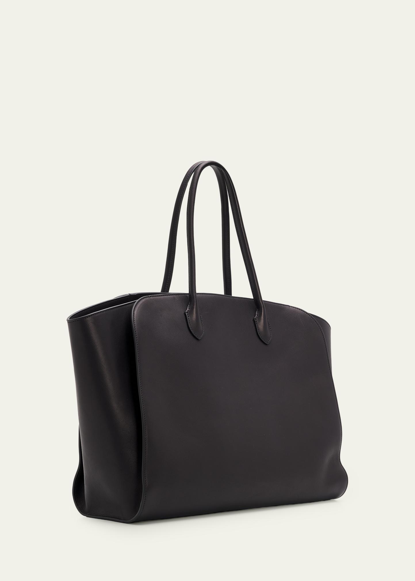 The Row Men's Marlo 17 Leather Tote Bag - Bergdorf Goodman