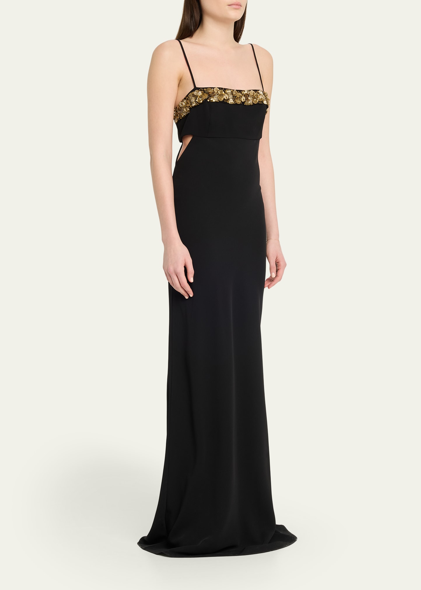 Ramy Brook Helen Floral Embellished Gown - Bergdorf Goodman