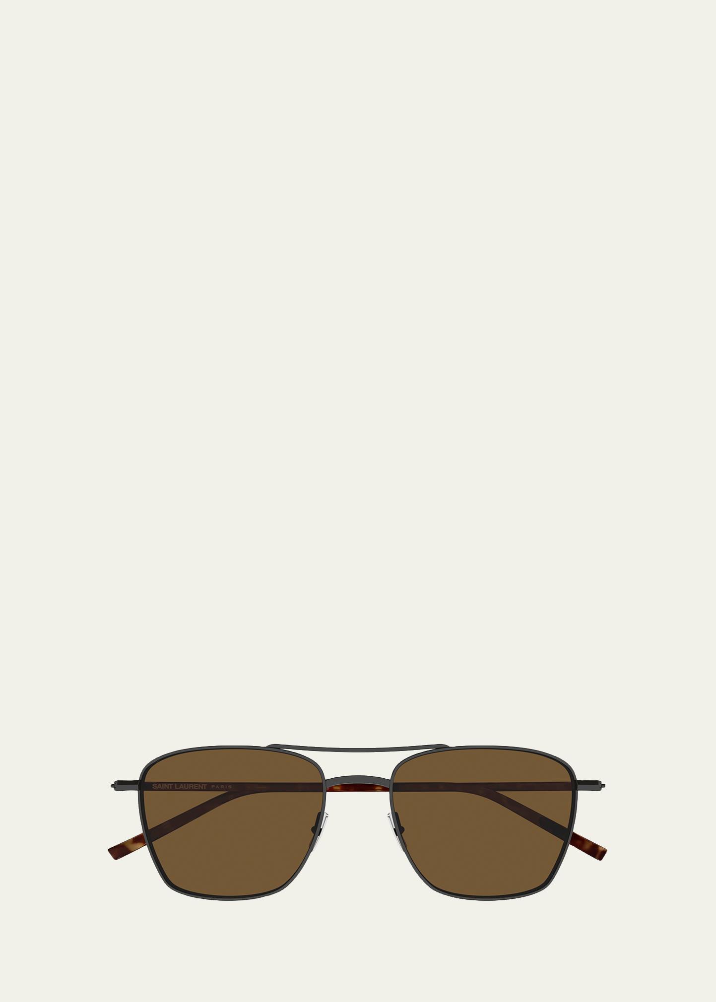 Saint Laurent SL 866 Metal and Bio-Nylon Aviator Sunglasses