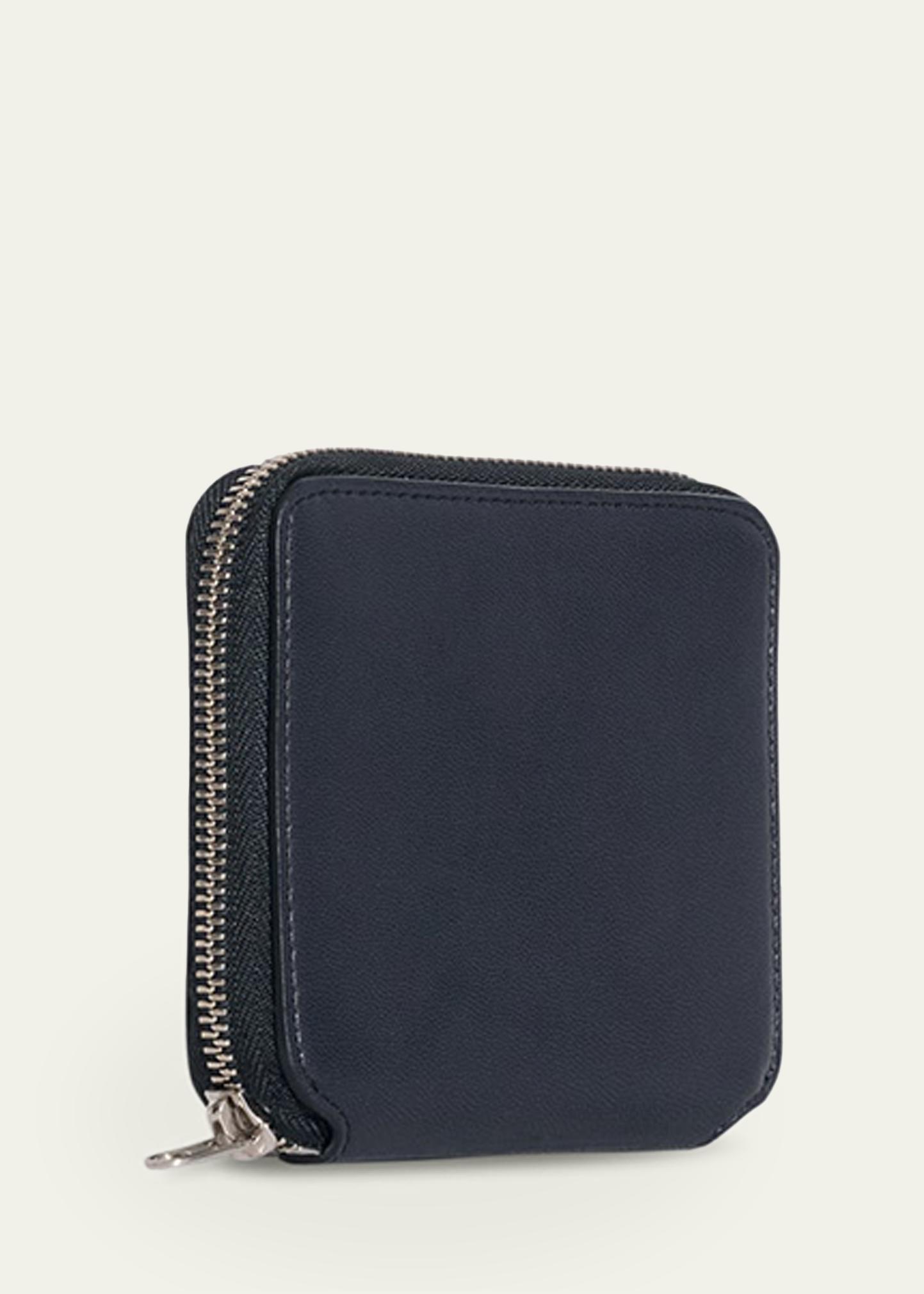 The Row Men's Small Leather Zip Wallet - Bergdorf Goodman