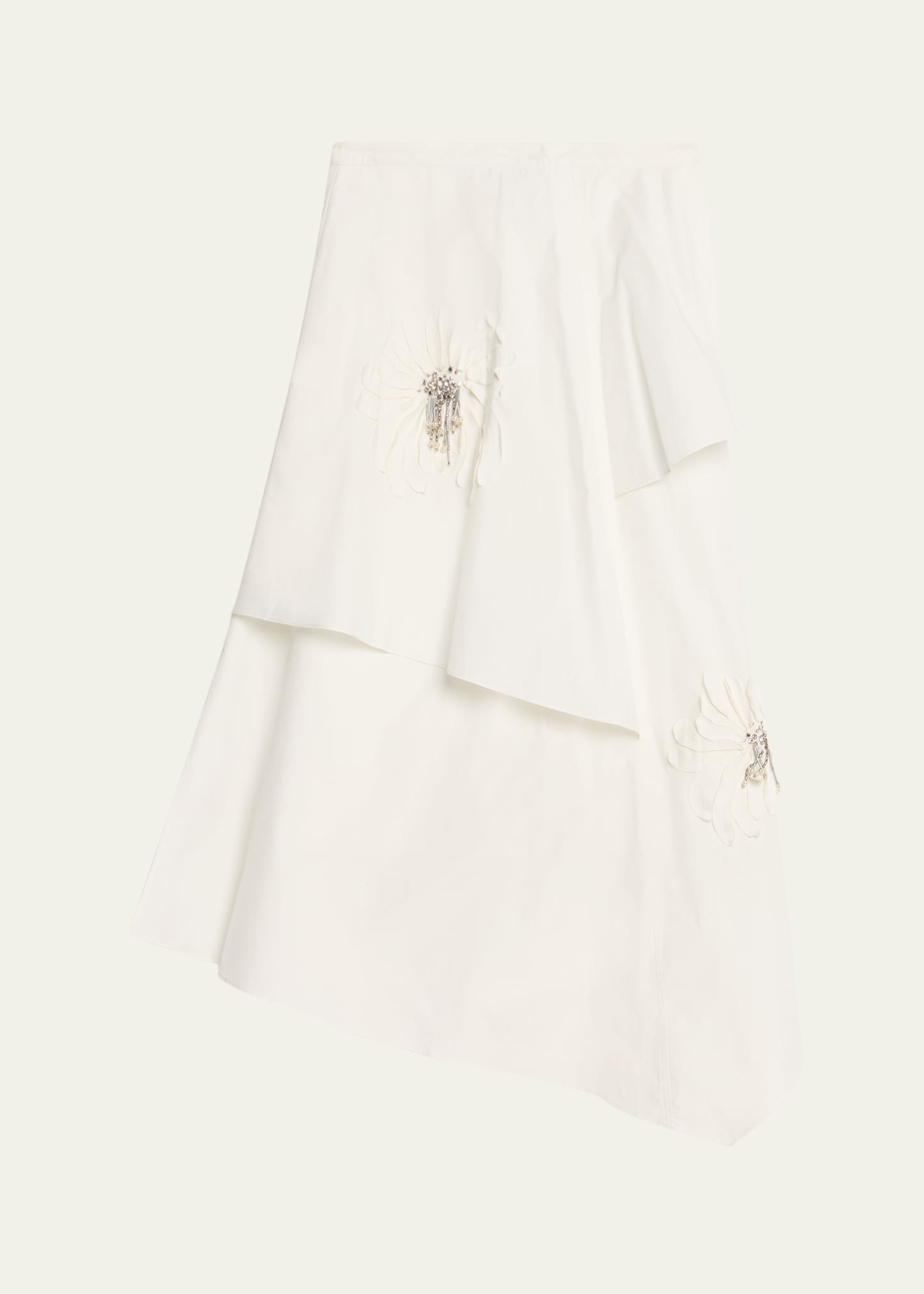 3.1 Phillip Lim Embellished Layered Midi Skirt - Bergdorf Goodman