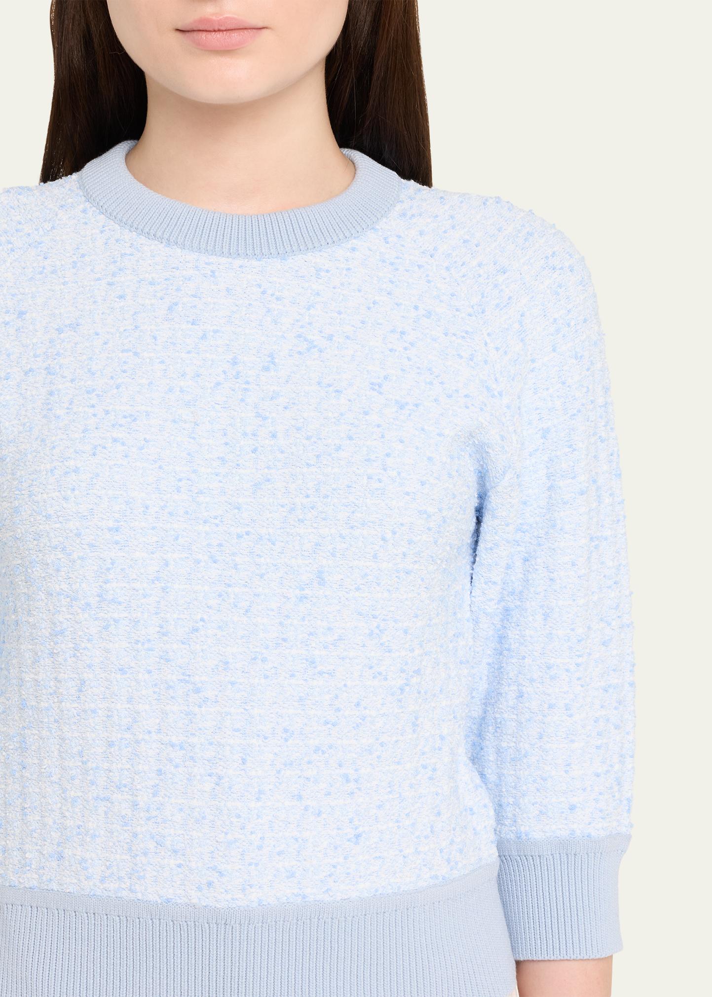 3.1 Phillip Lim Crewneck Three-Quarter Sleeve Sweater - Bergdorf