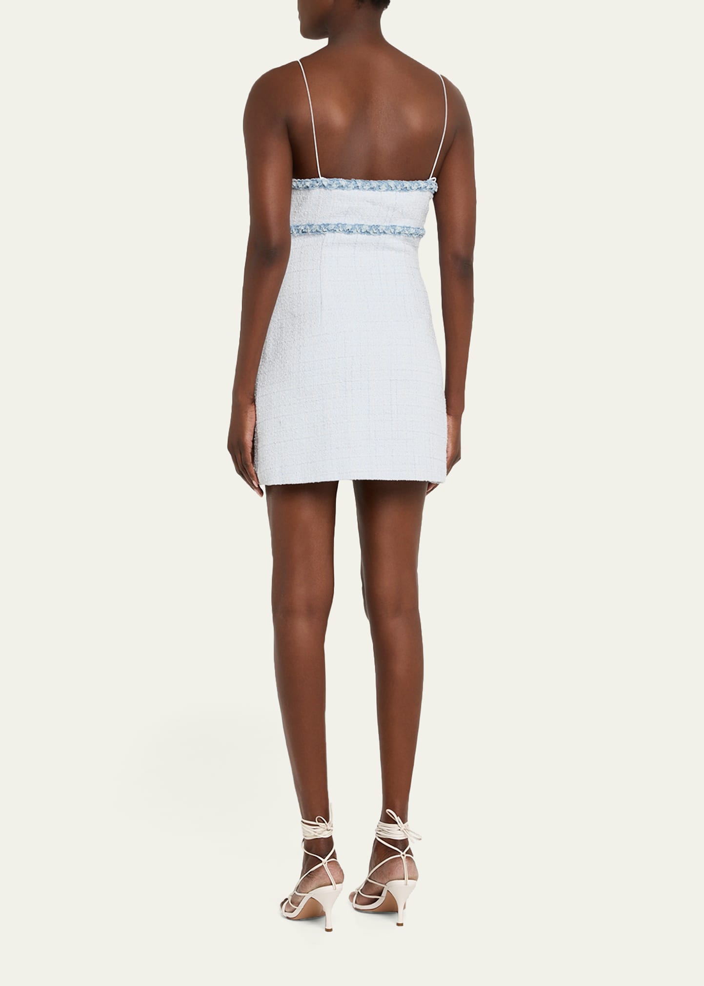 novara mini dress in black with black bows Novara Mini Dress in Black