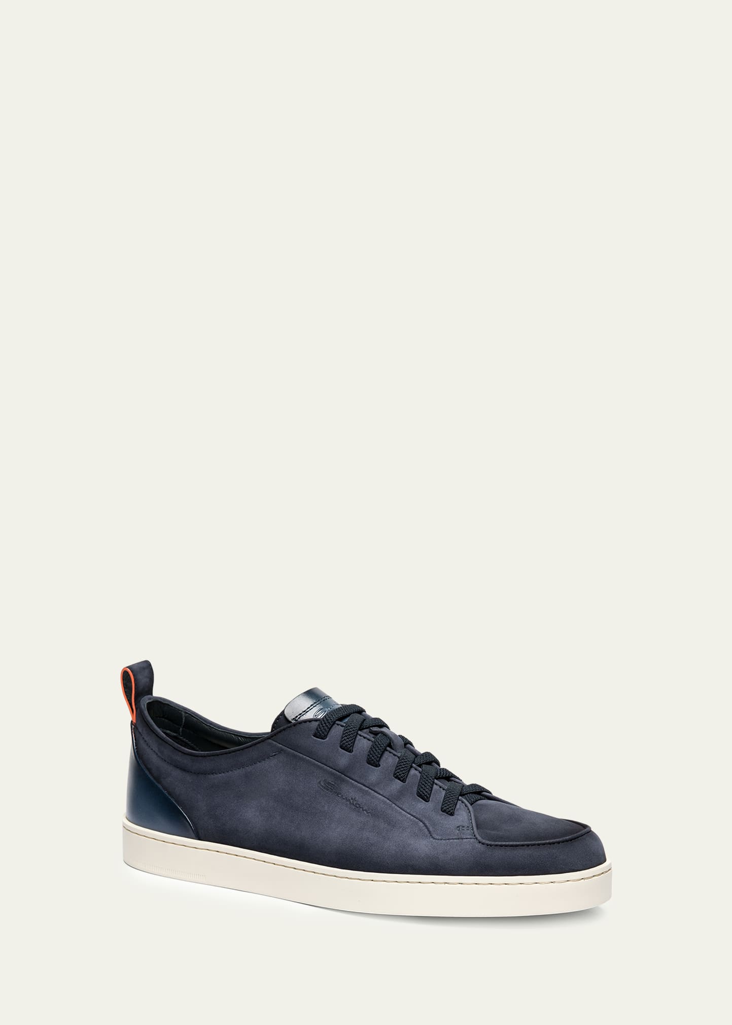 Santoni Men's Off Duty Burnished Suede Low-Top Sneakers - Bergdorf