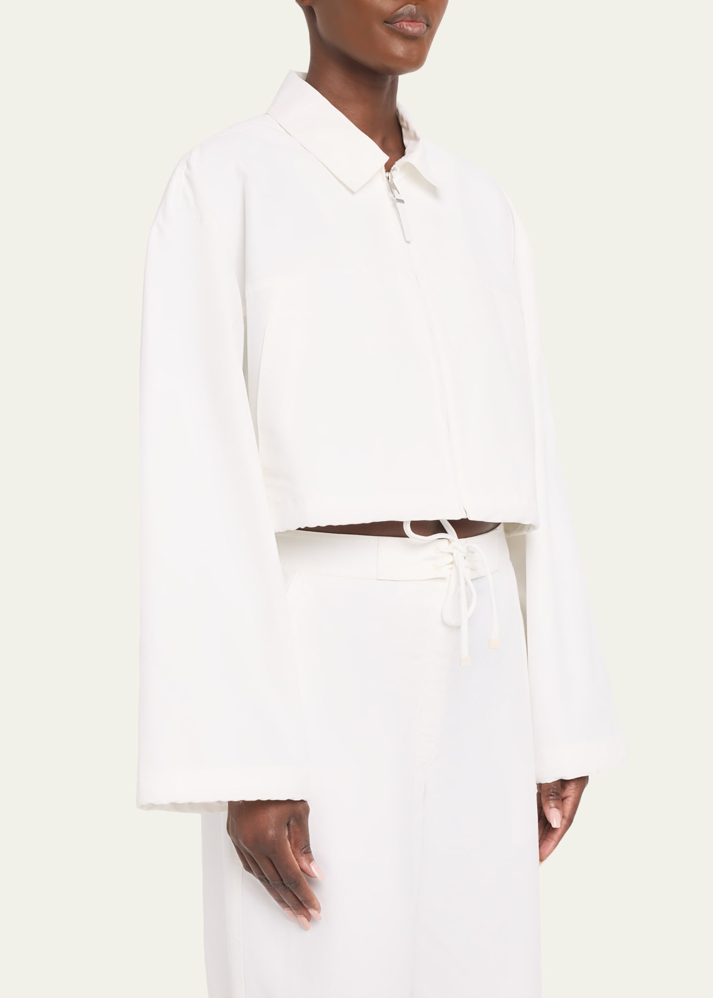 SIMKHAI Colsen Cropped Jacket - Bergdorf Goodman