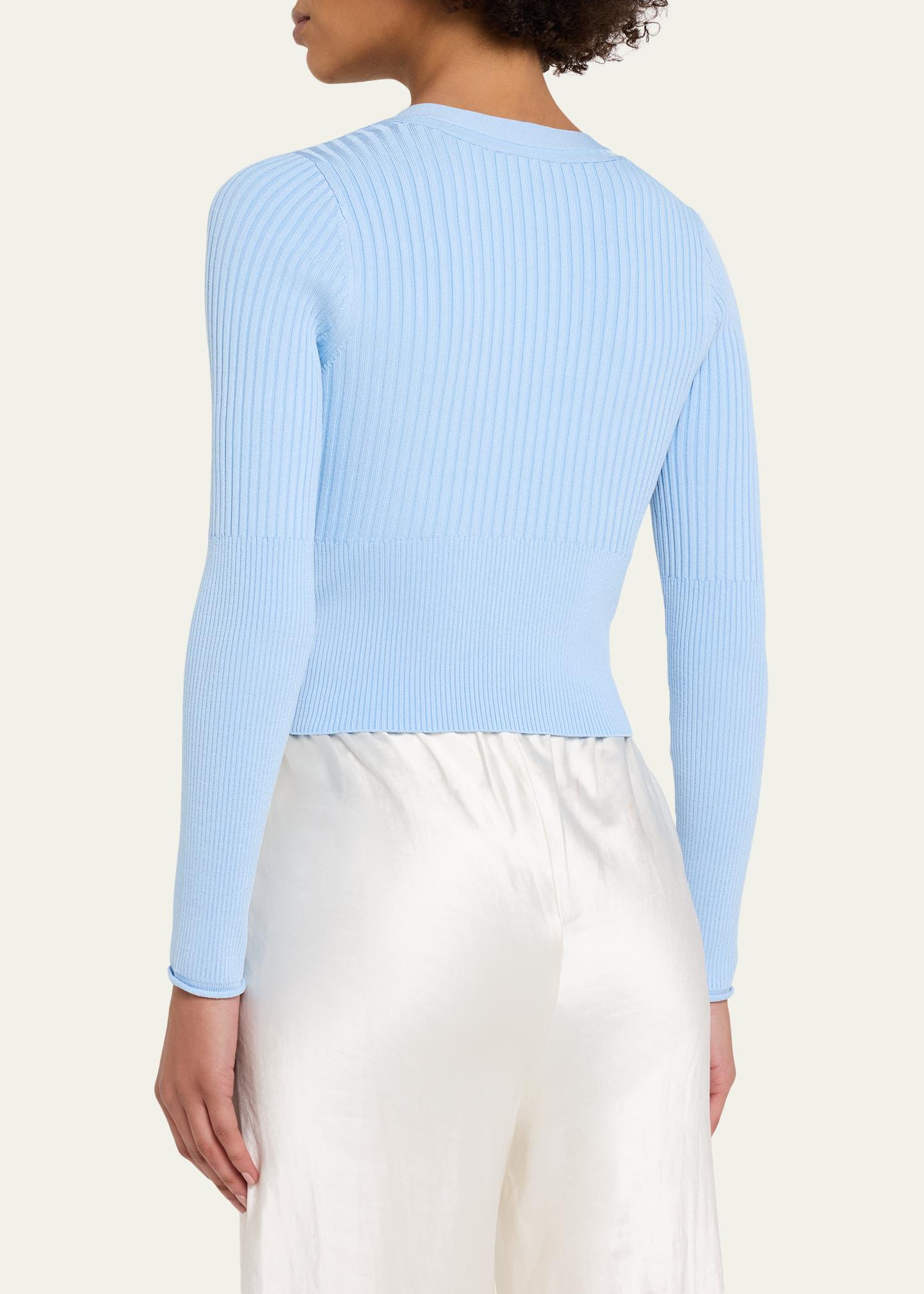 SIMKHAI Ailany Cropped Cardigan - Bergdorf Goodman