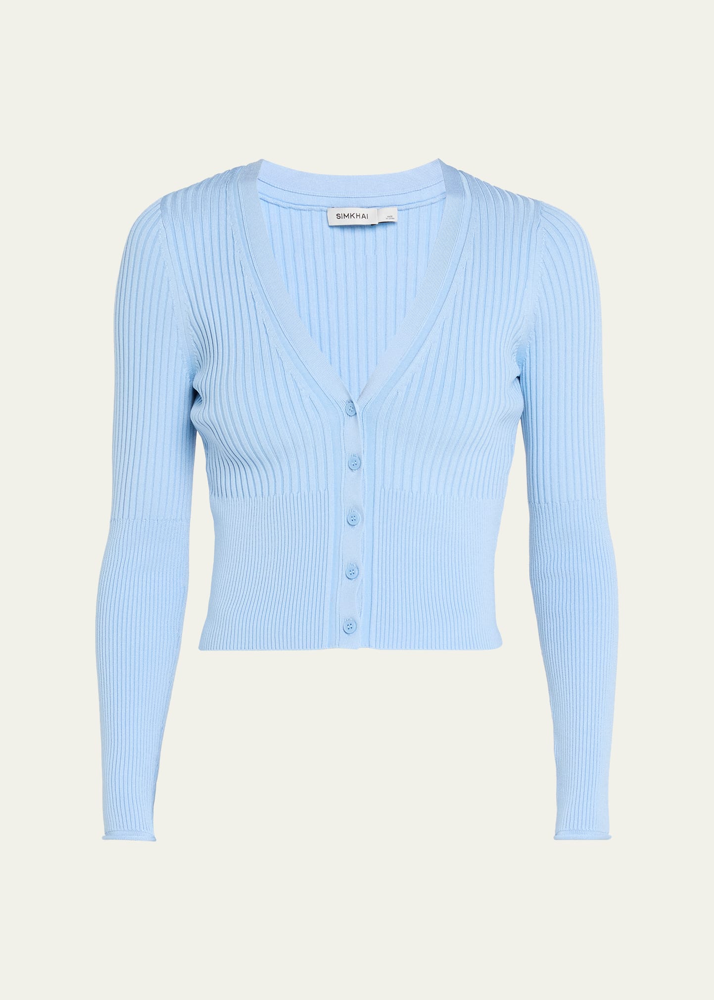 SIMKHAI Ailany Cropped Cardigan - Bergdorf Goodman