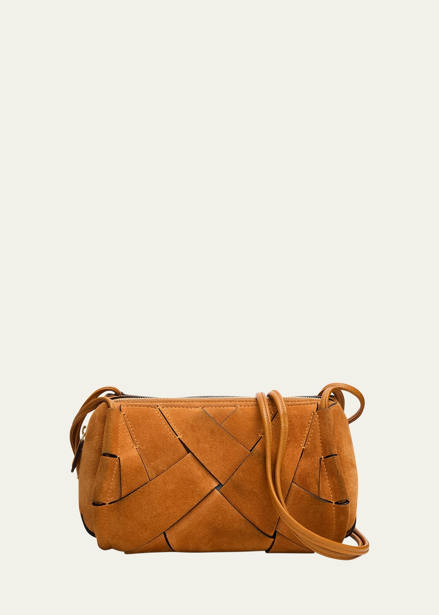 Ulla Johnson Charlotte Woven Suede Camera Bag - Bergdorf Goodman