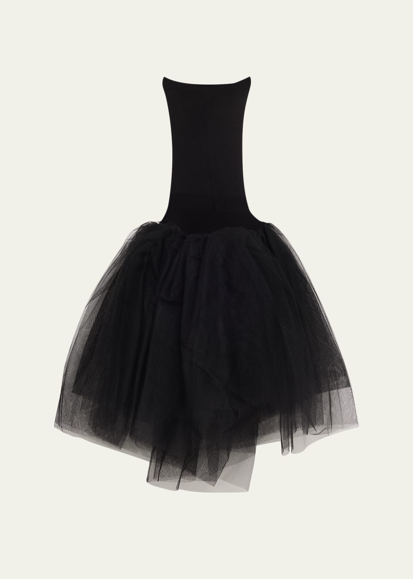 Junya Watanabe Drop-Waist Sheer Tulle Midi Skirt - Bergdorf Goodman