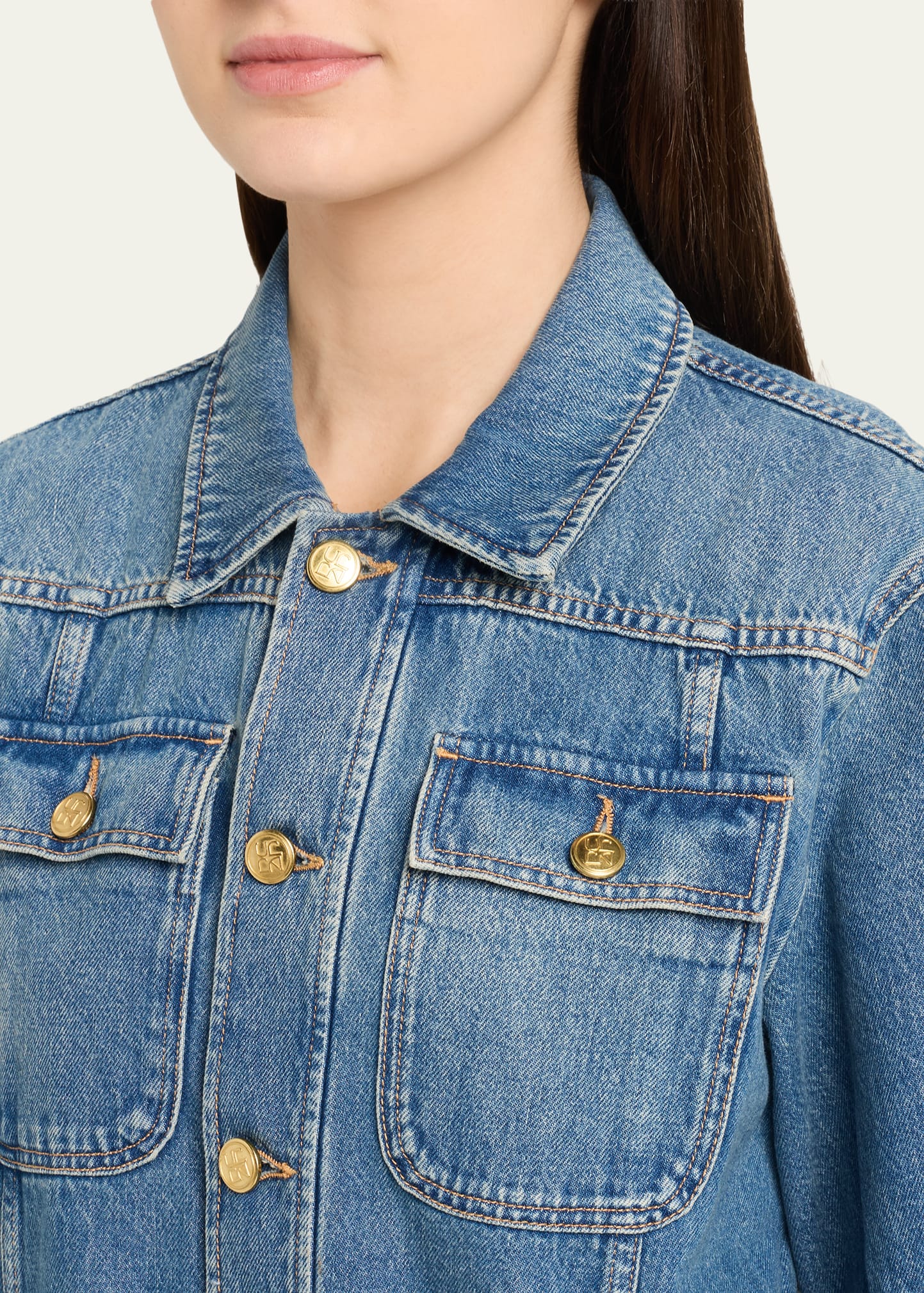 ulla johnson starr denim dress Ulla Johnson Starr Denim Midi Dress In Blue - 30% Off