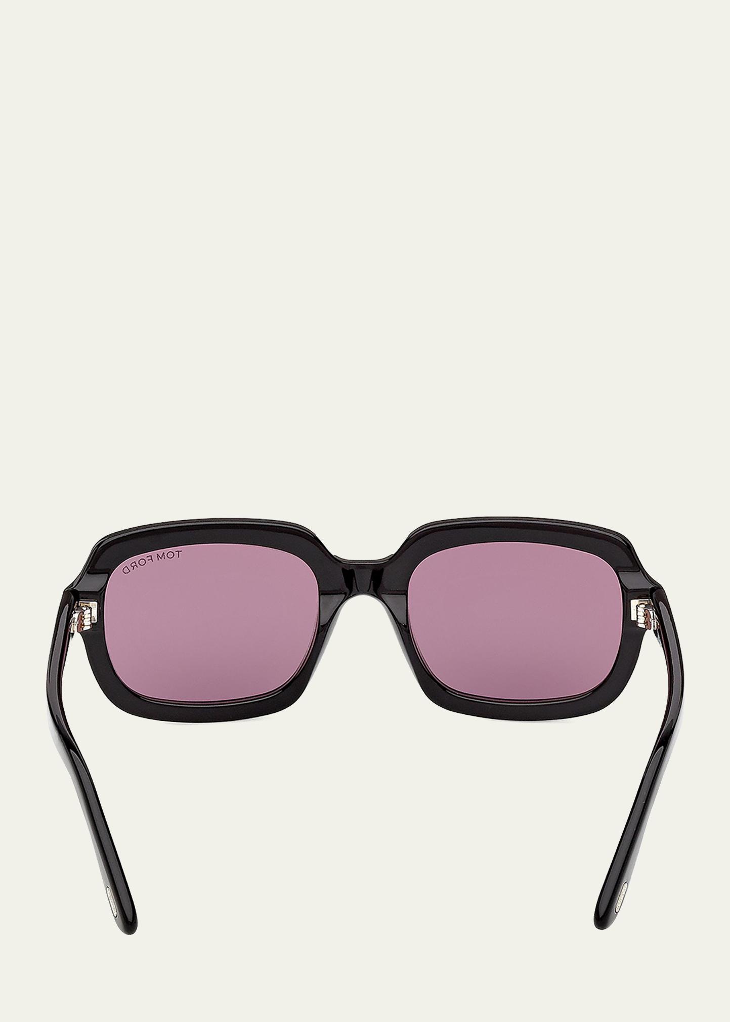 TOM FORD Lana-02 53MM Square Sunglasses - Bergdorf Goodman