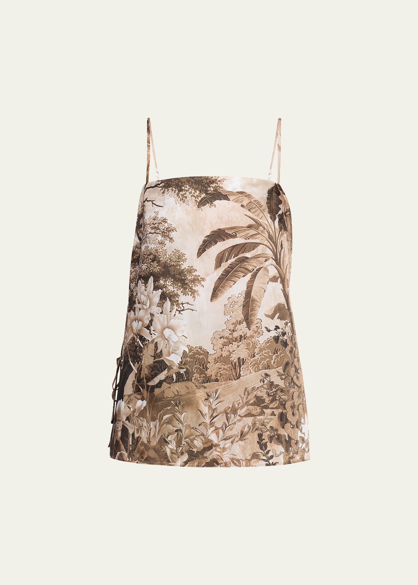 Kobi Halperin Gwen Sleeveless Botanical-Print Blouse - Bergdorf