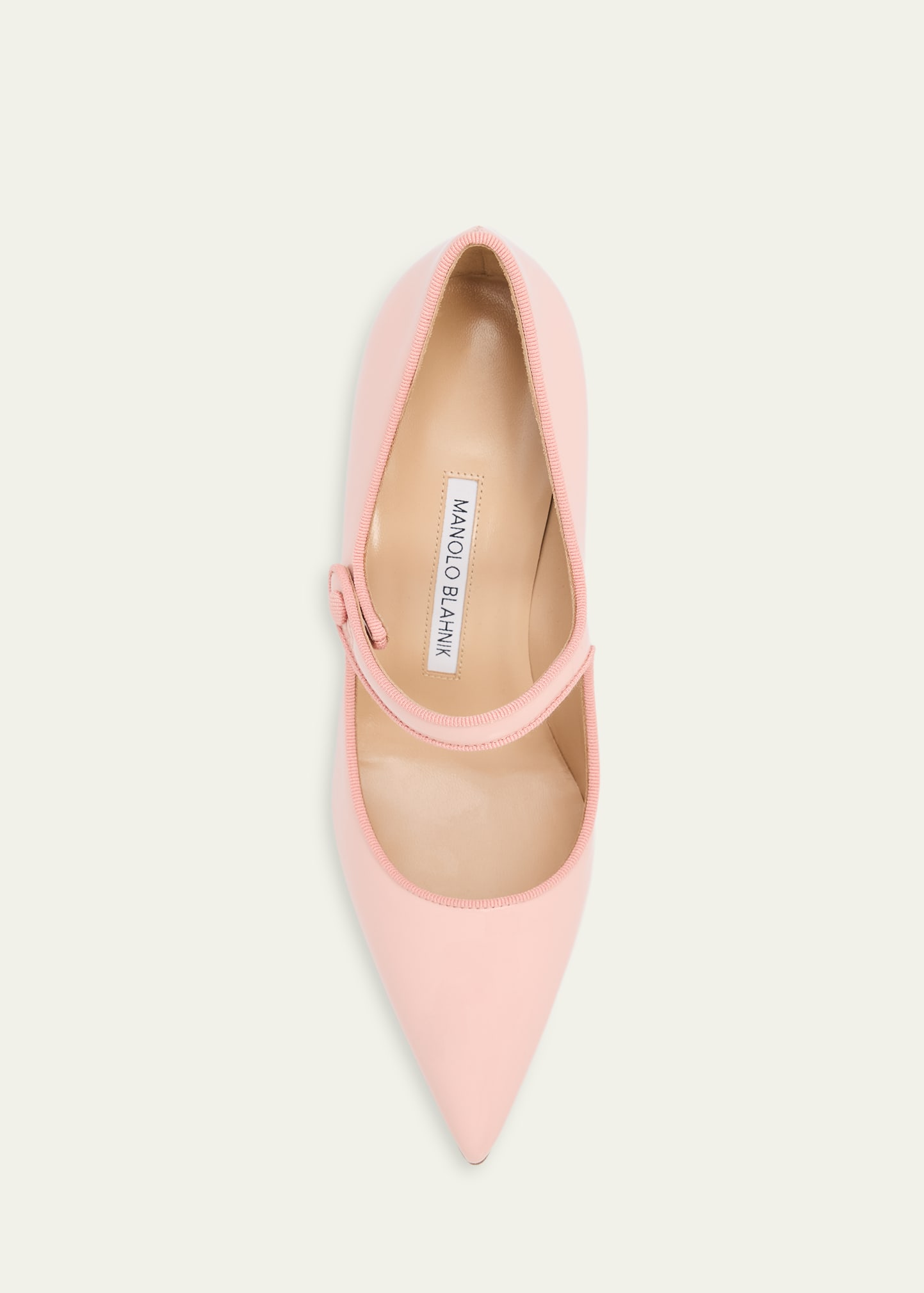 Manolo Blahnik Camparinew 90mm Patent Leather Stiletto Pumps