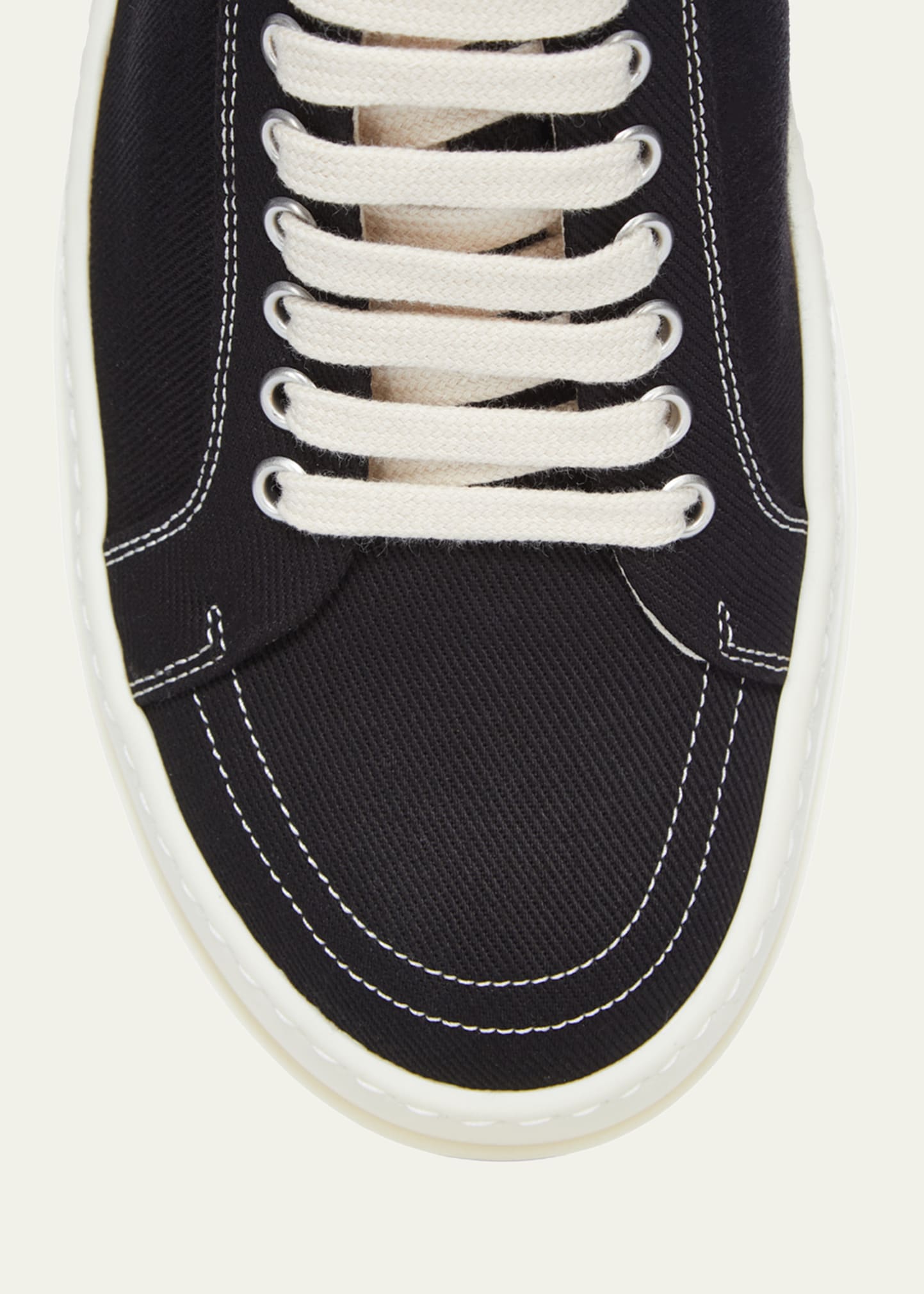 DRKSHDW RICK OWENS Men's Canvas Low-Top Penta Vintage Sneaks
