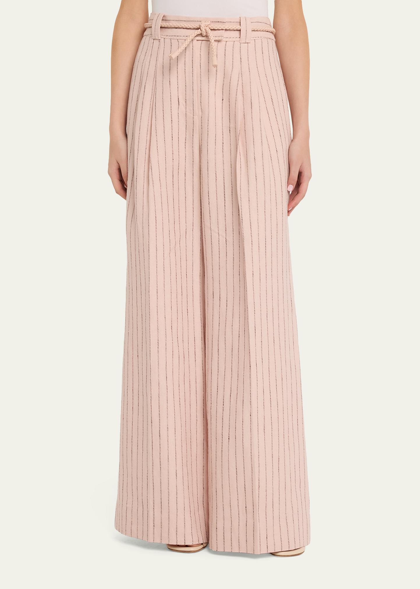 Zimmermann Alchemy Linen Wide-Leg Pants - Bergdorf Goodman