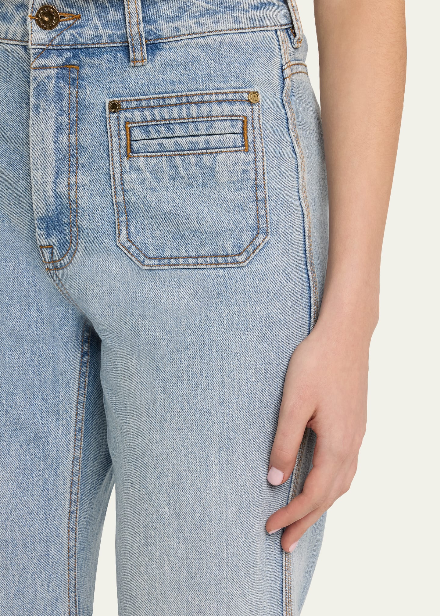 Zimmermann High-Rise Flare Jeans - Bergdorf Goodman