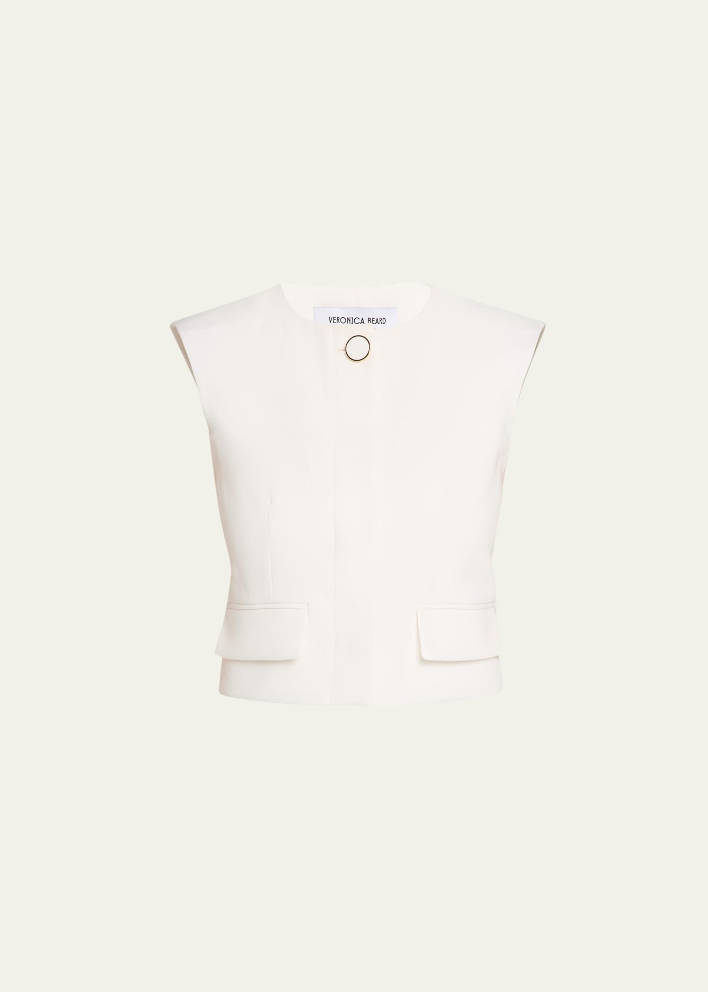 Veronica Beard Cliffwood Cropped Vest - Bergdorf Goodman