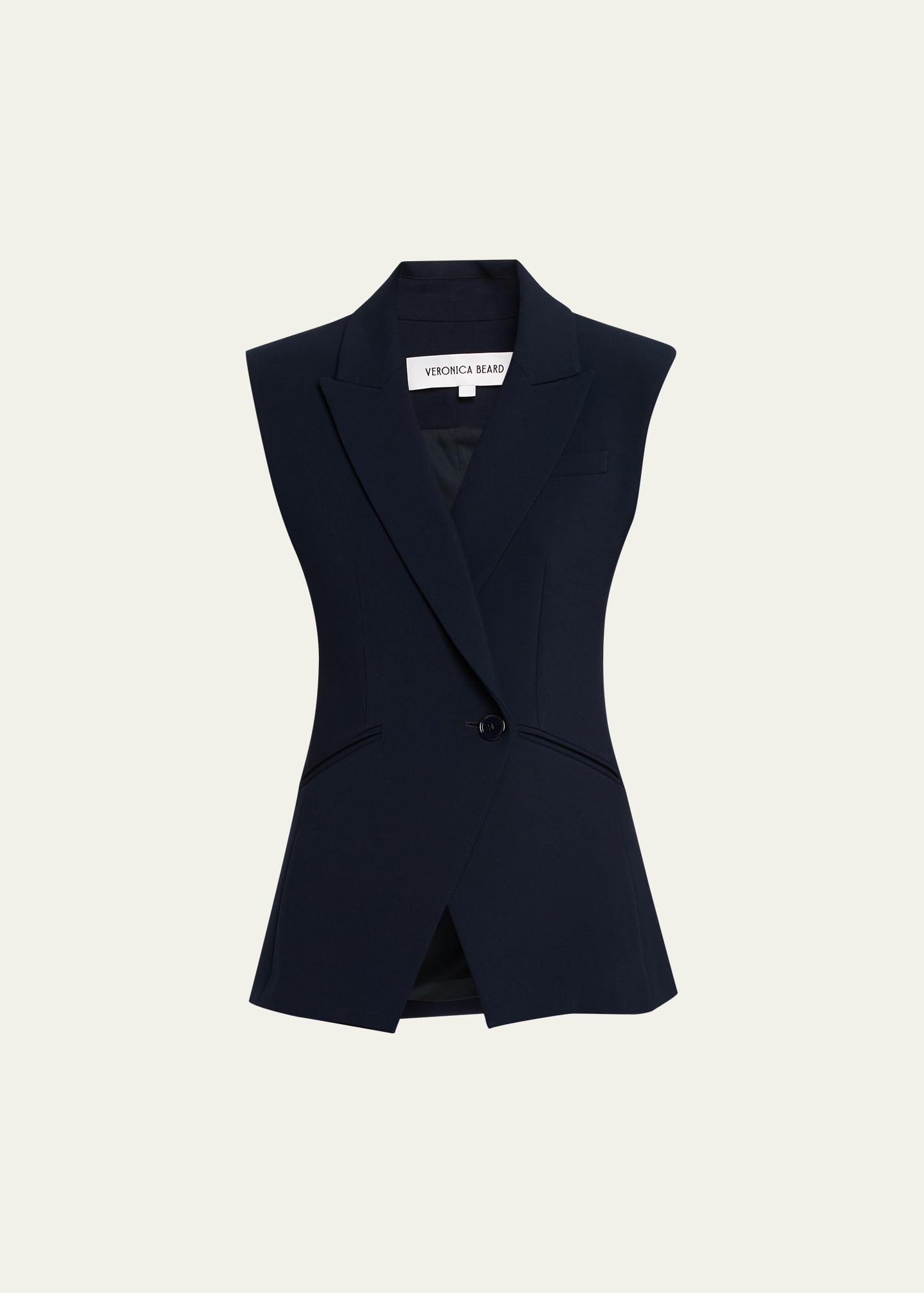 Veronica Beard Ciel Tailored Vest - Bergdorf Goodman