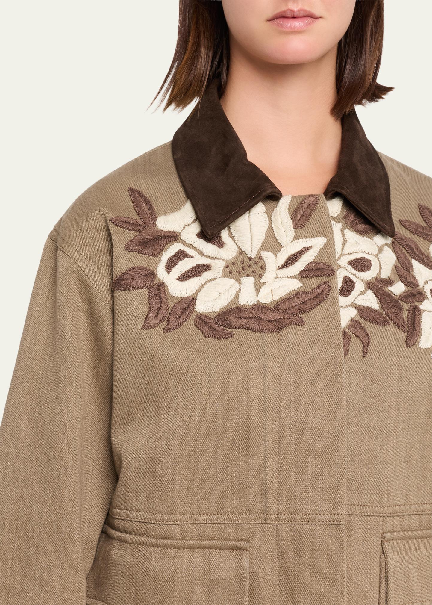 Kartik Research Jodhpur Embroiderd Jacket - Bergdorf Goodman